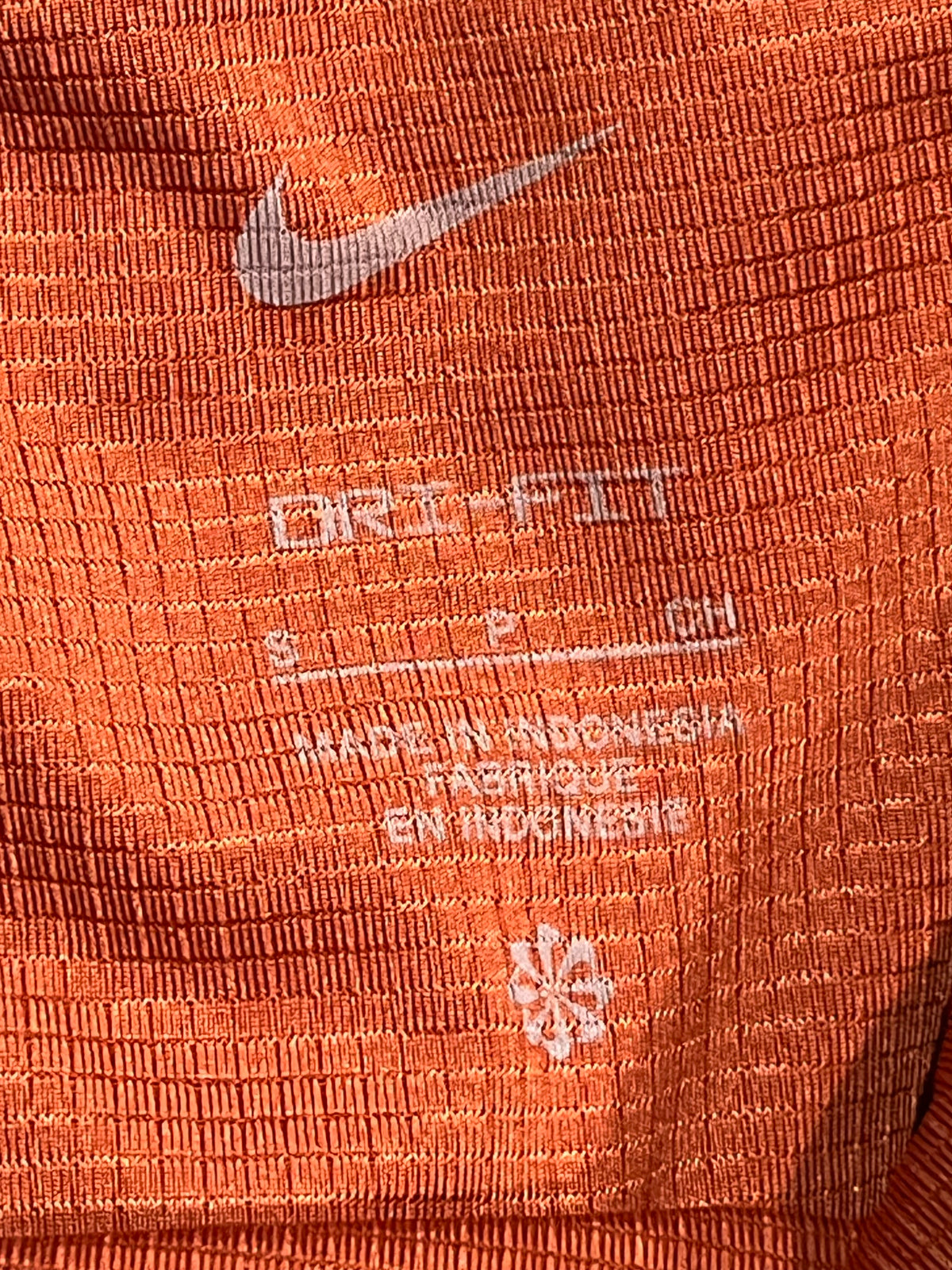 Fire Orange Nike Men’s Dri Fit Trail 7” Brief Lined Running Shorts