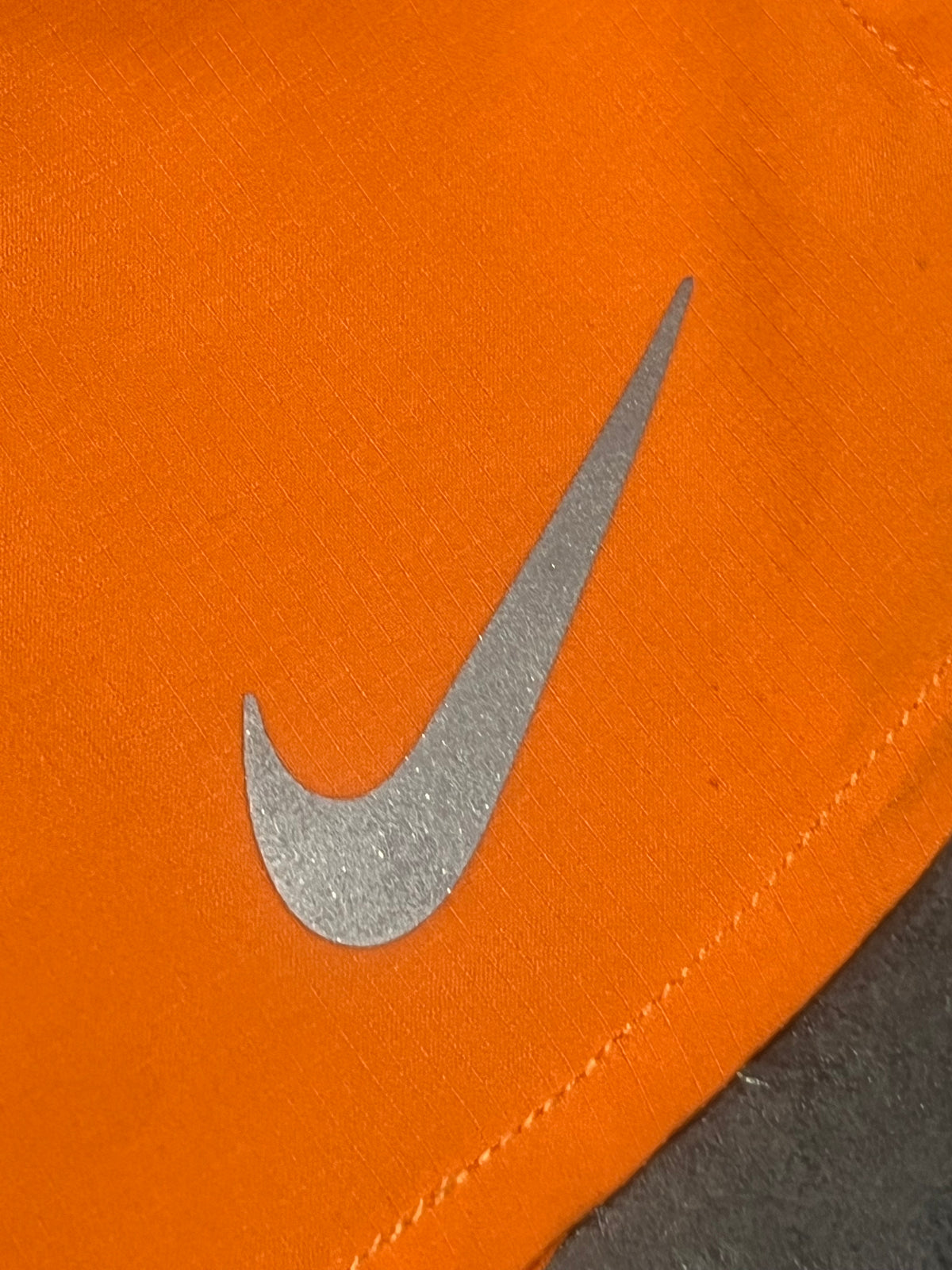 Orange Nike Men’s Dri Fit Flex Stride 7” Brief Lined Running Shorts