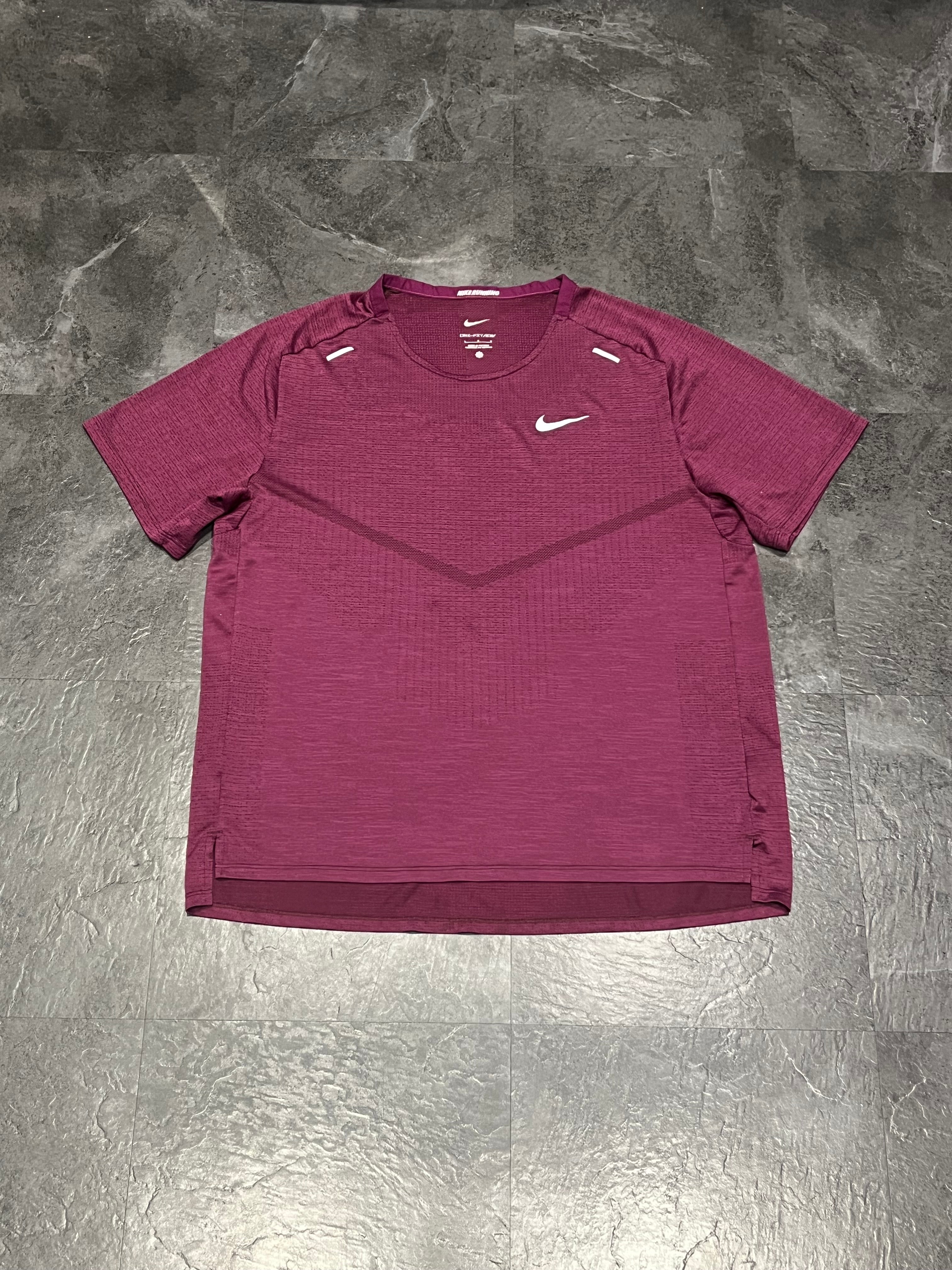Plum Nike Men’s Dri Fit ADV Running T Shirt