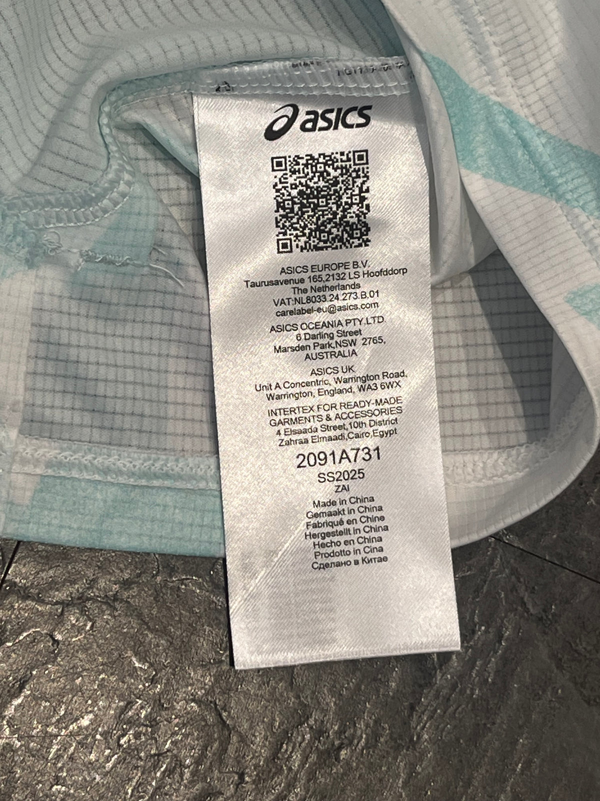 Soothing Sea Asics Men’s Pro Elite Racing Singlet