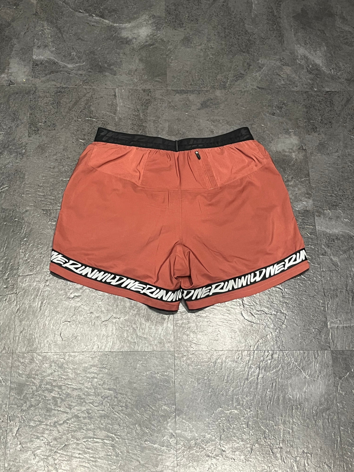Clay Red/Black Nike Men’s Dri Fit Flex Wild Run 5” Brief Lined Running Shorts