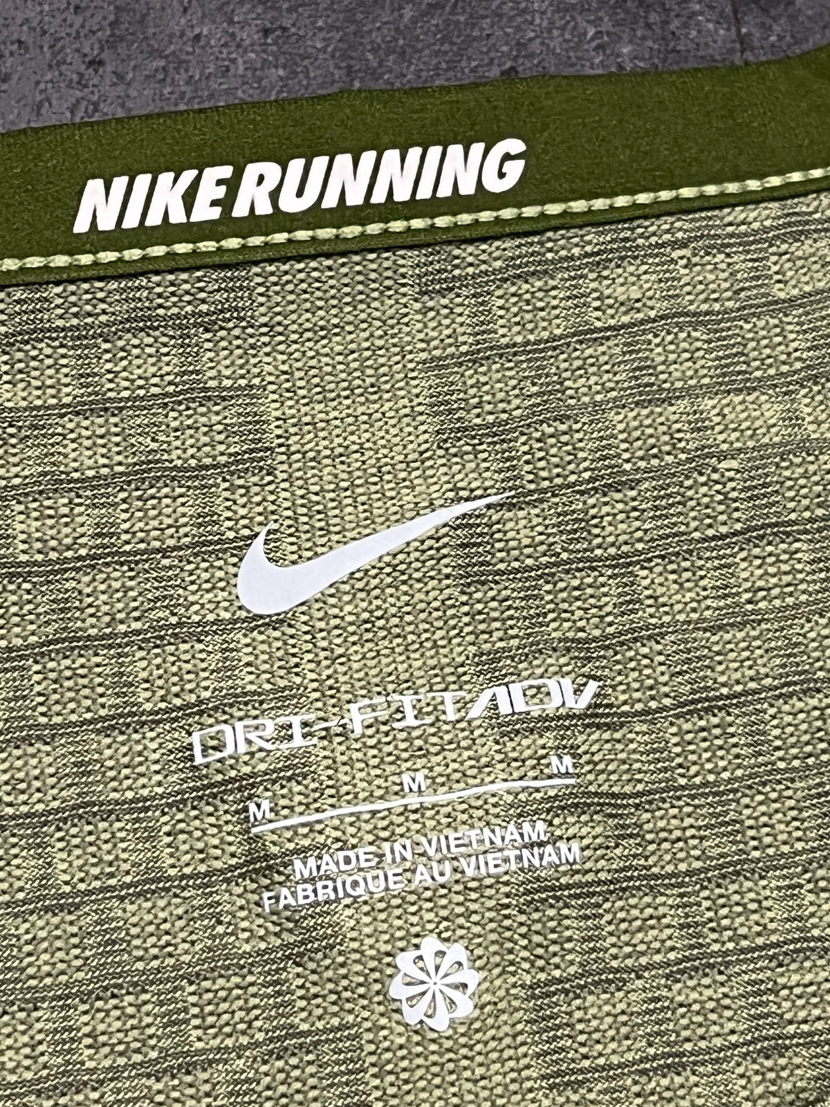 Green Nike Men’s Dri Fit ADV Long Sleeve Running Top