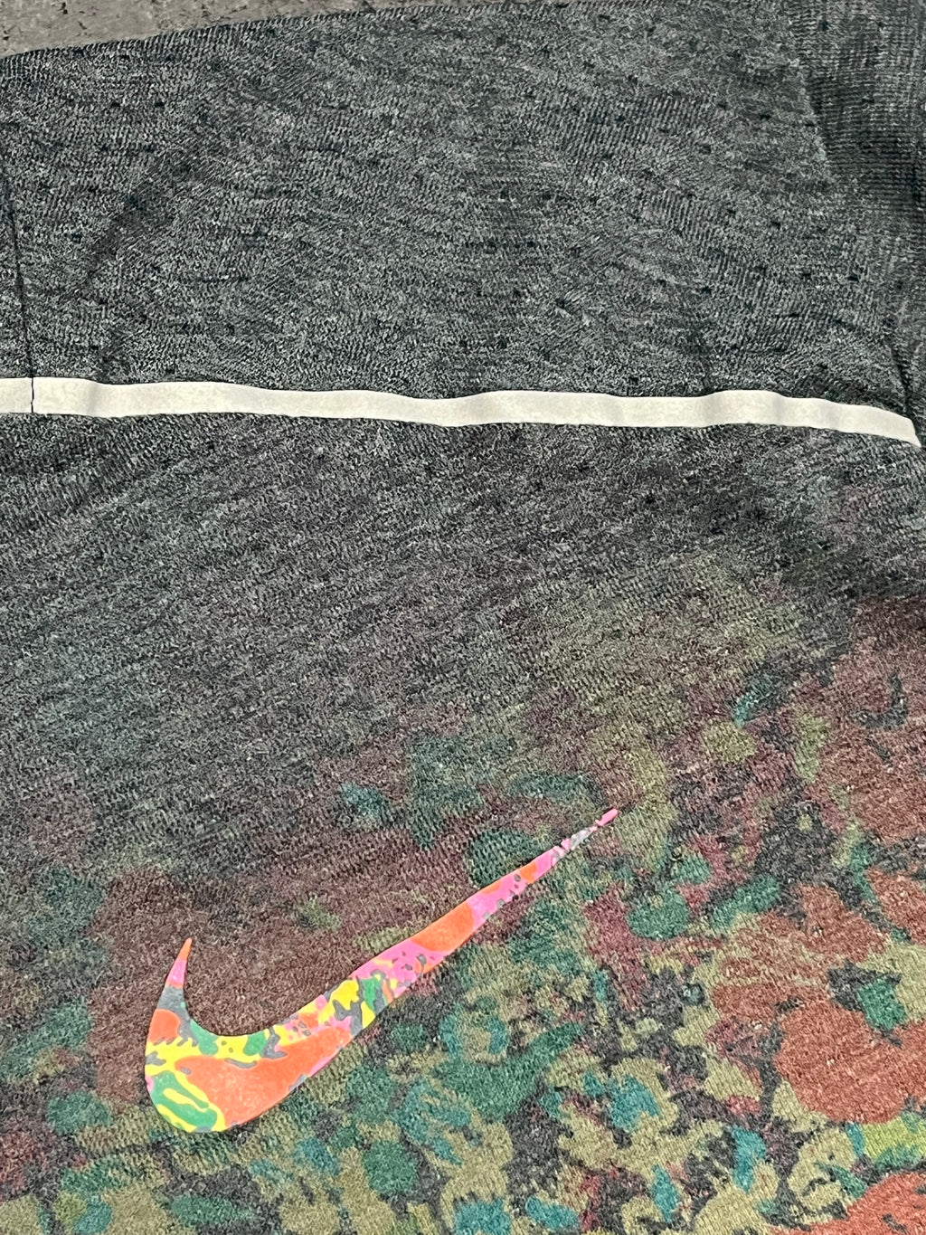 Floral Nike Men’s Dri Fit Miler Running T Shirt