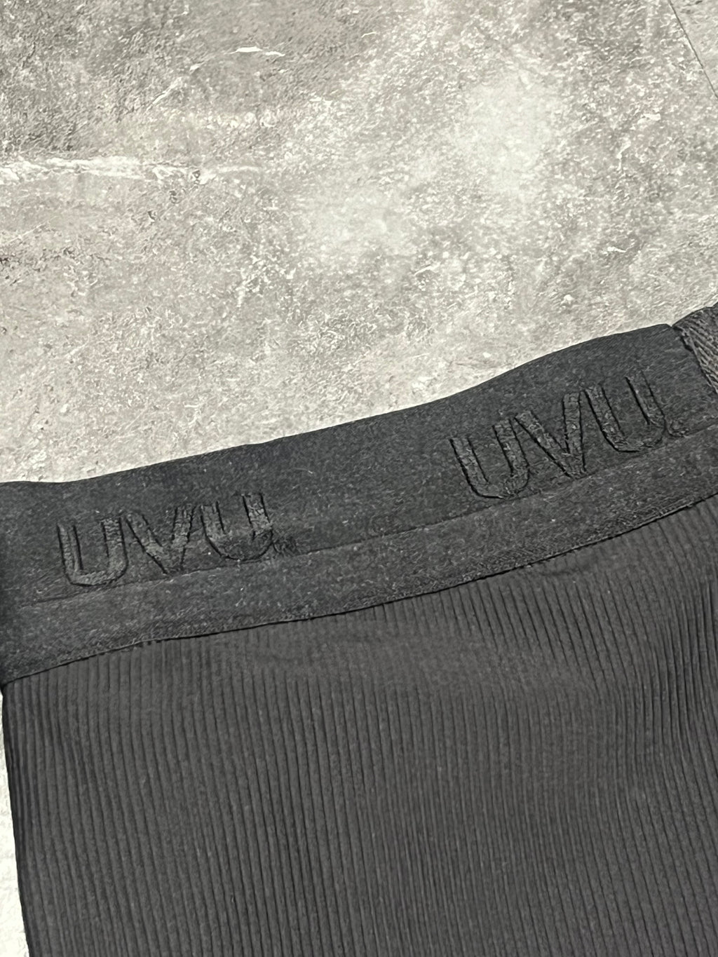 Black UVU Men’s Performance Running 1/2 Tights
