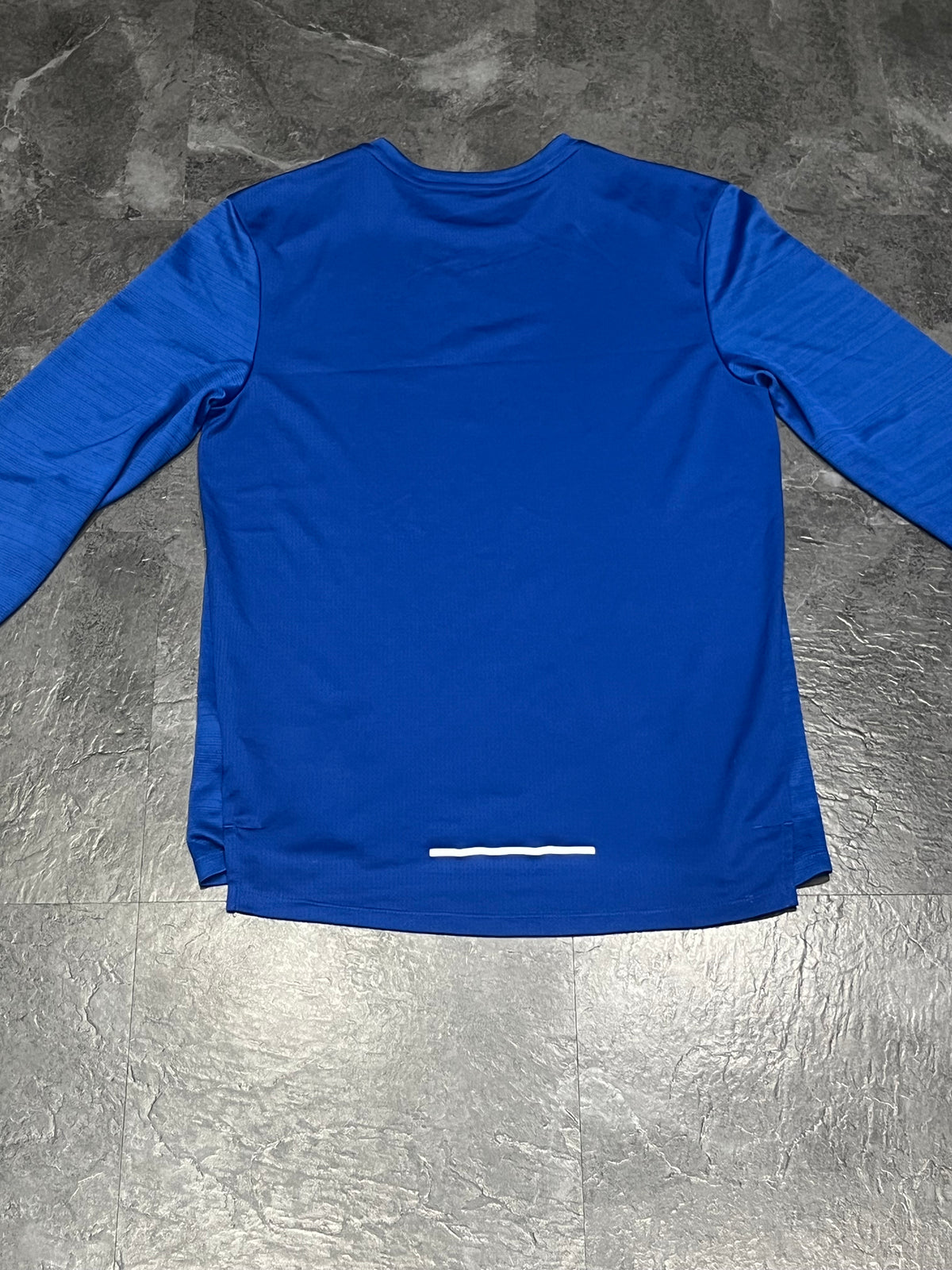 Blue Nike Men’s Dri Fit Miler Long Sleeve Running Top