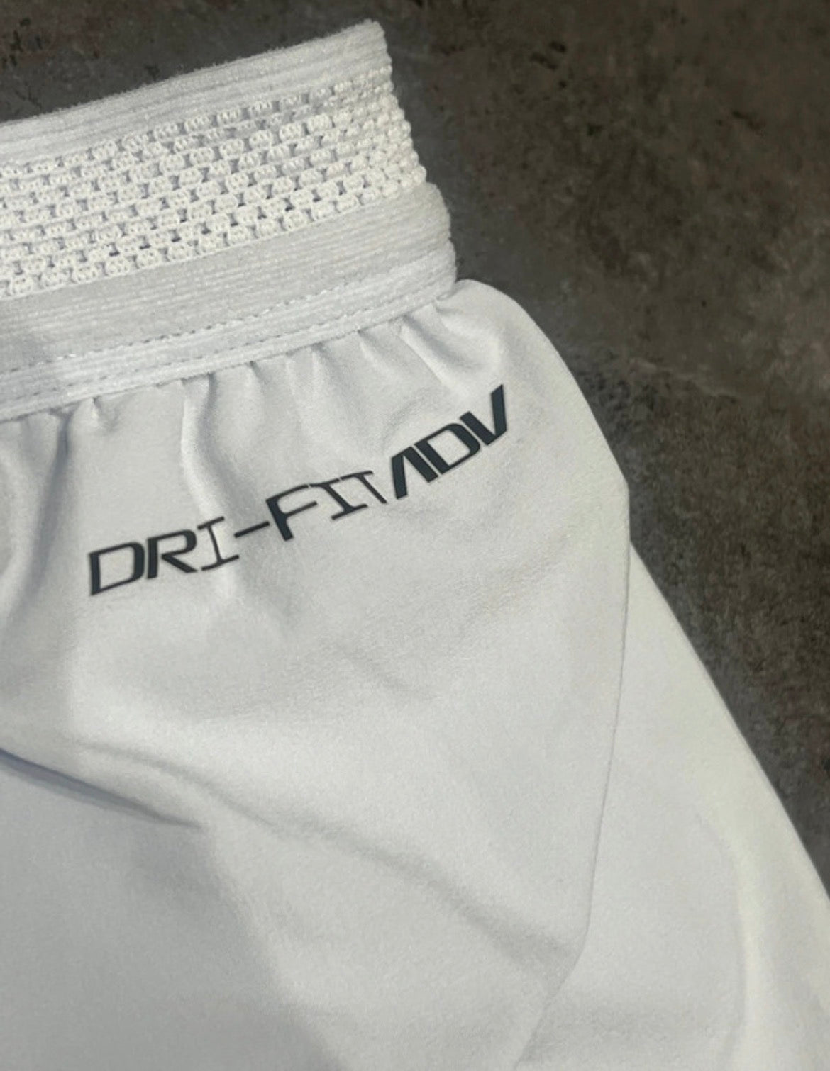 White Nike Men’s Dri Fit ADV Aeroswift Racing Split Shorts