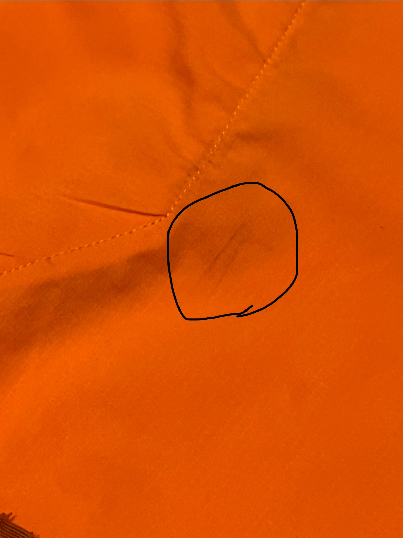 Orange Nike Men’s Dri Fit Flex Stride 7” Brief Lined Running Shorts