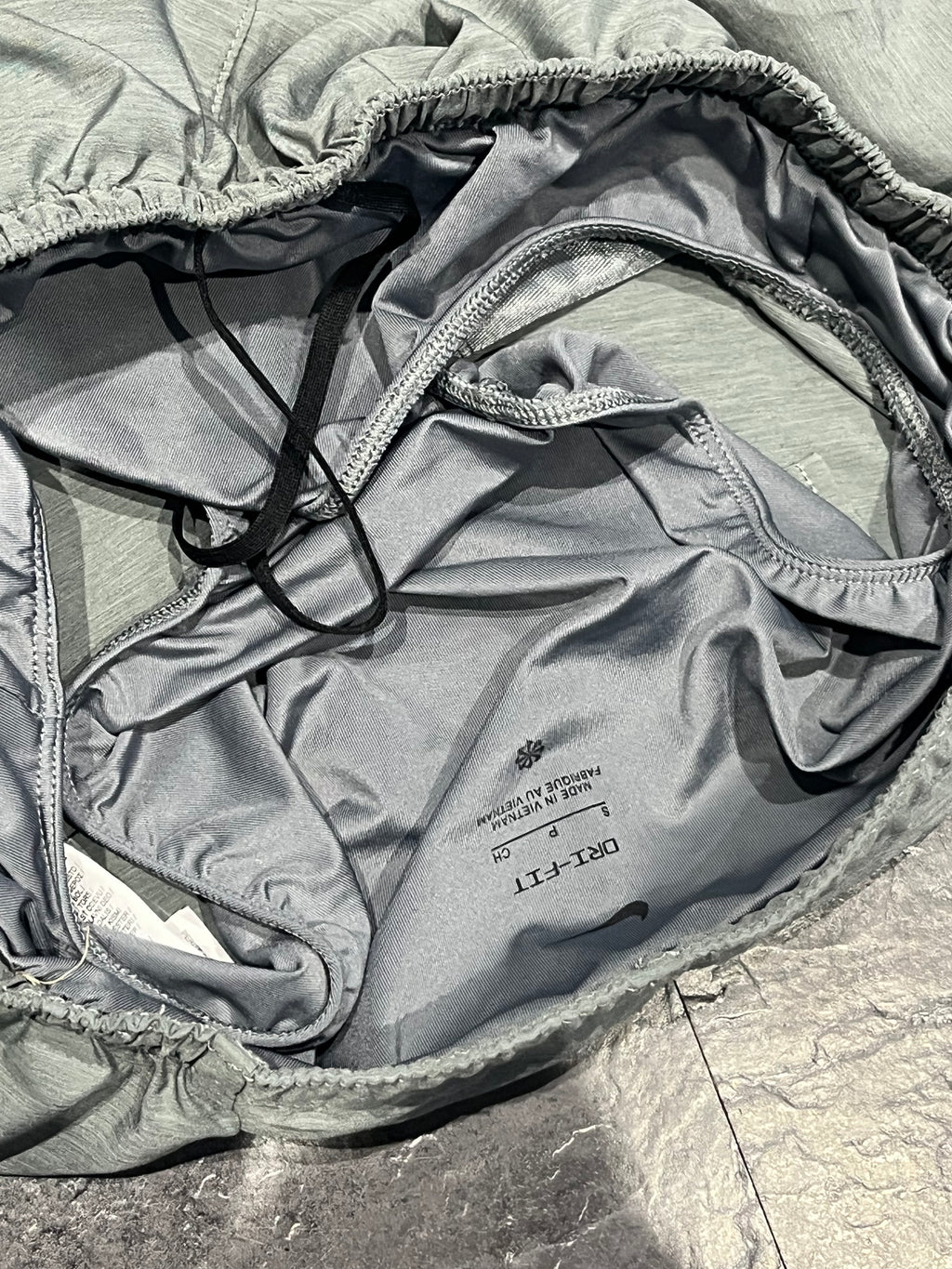 Grey Nike Men’s Dri Fit Challenger 7” Brief Lined Running Shorts