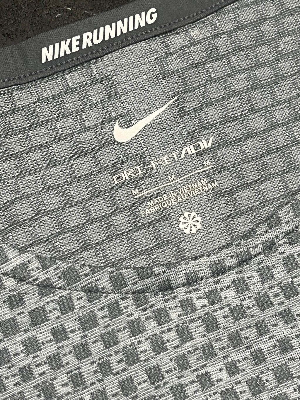 Grey Nike Men’s Dri Fit ADV Running T Shirt