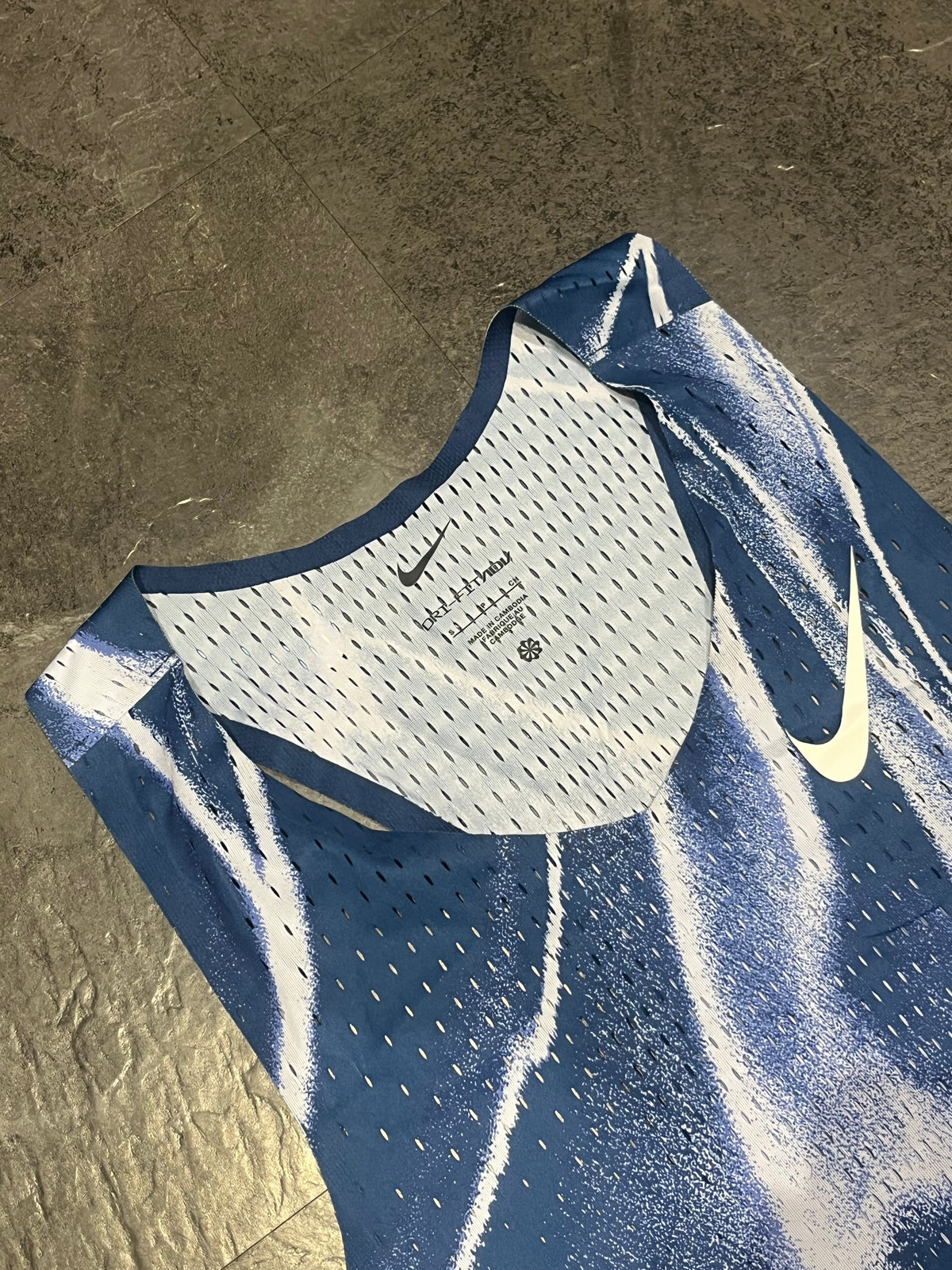 Coastal Blue Nike Men’s Dri Fit ADV Aeroswift Racing Singlet