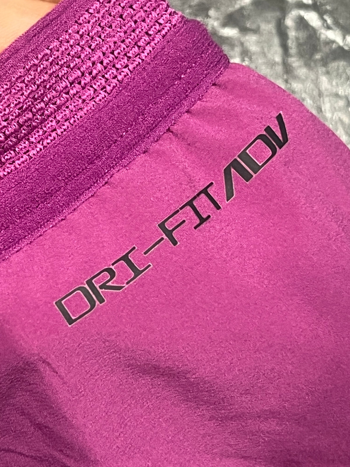 Purple & Black Nike Men’s Dri Fit ADV Aeroswift 2” Racing Split Shorts