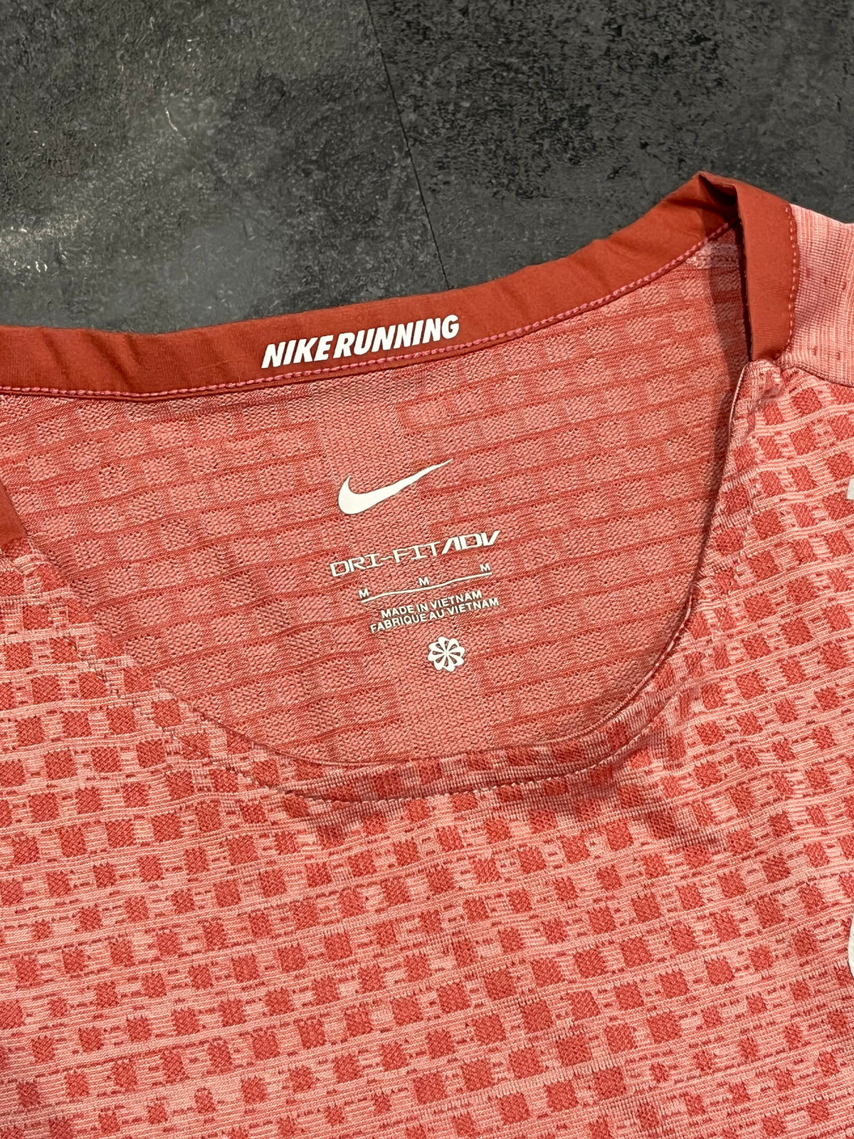 Peach Nike Men’s Dri Fit ADV Running T Shirt