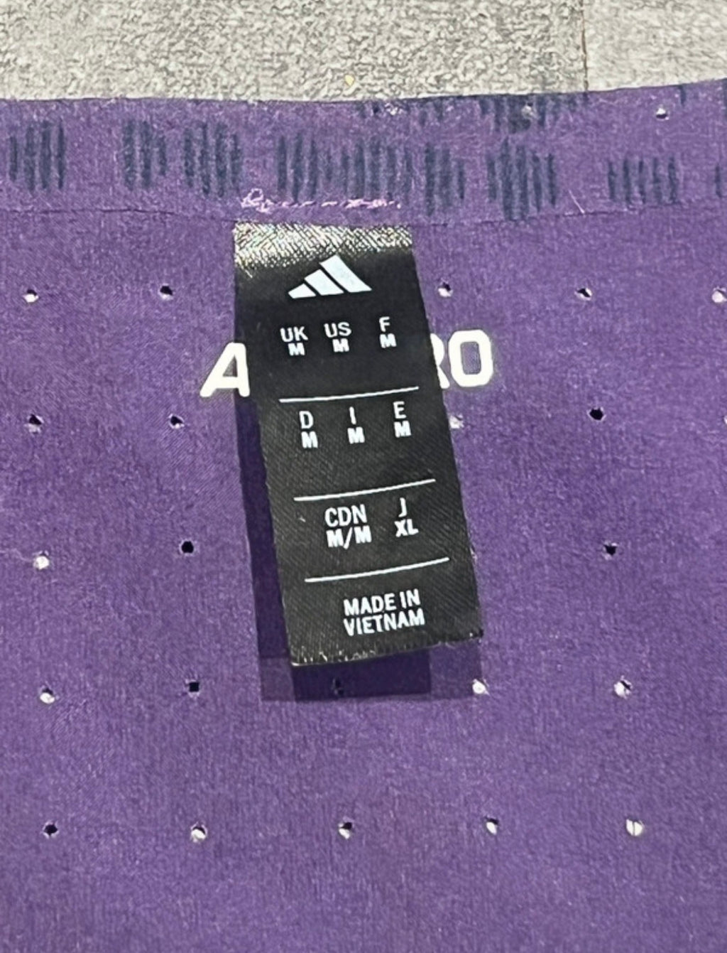 Plum Adidas Adizero Men’s Promo Racing Singlet