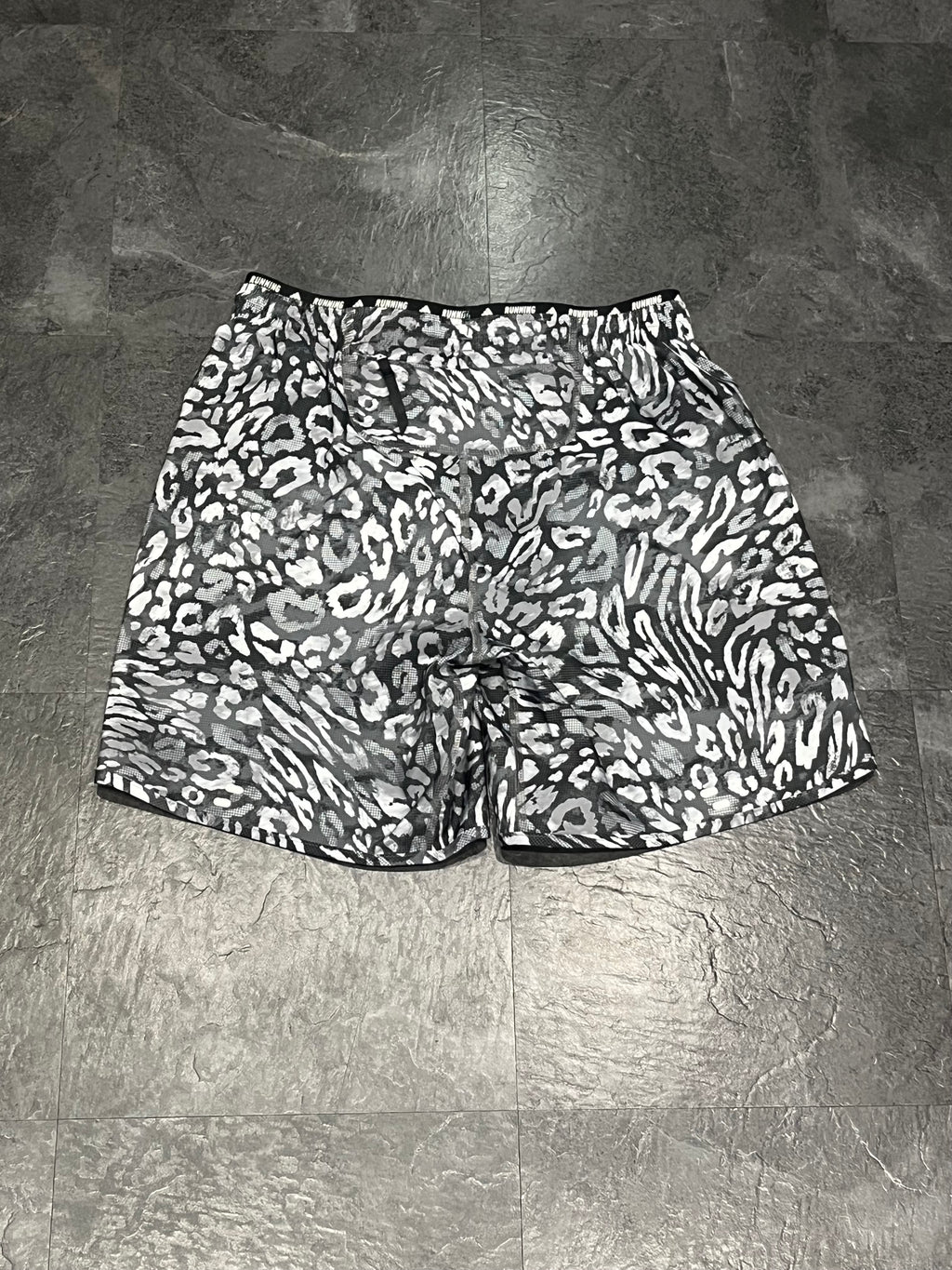 Grey/Black Adidas Men’s Own The Run Japan Exclusive 5” Brief Lined Running Shorts