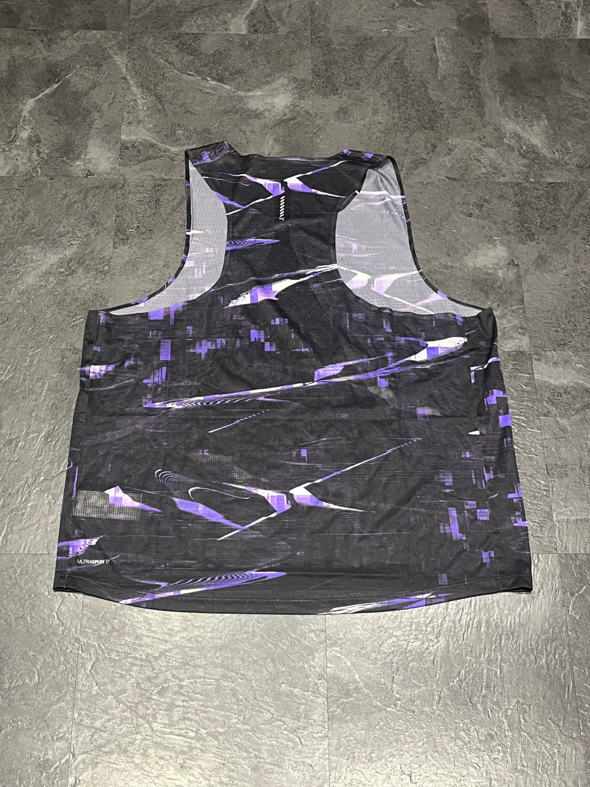 Black & Purple Puma Men’s Ultraspun Racing Singlet