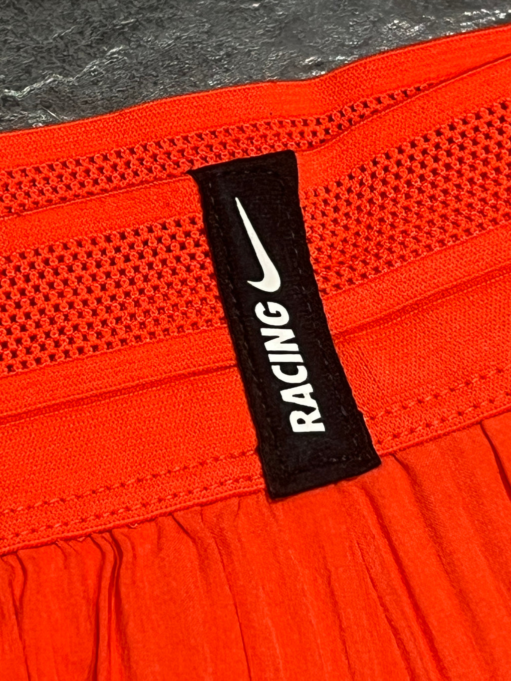 Bright Crimson Nike Women’s Dri Fit ADV Aeroswift 3” Racing Split Shorts