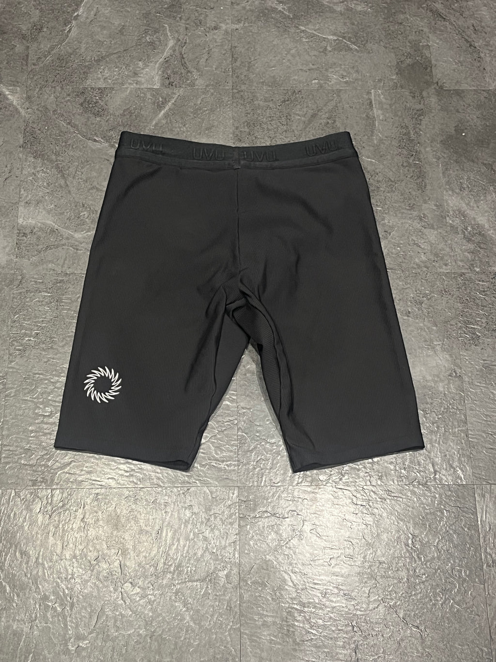 Black UVU Men’s Performance Running 1/2 Tights
