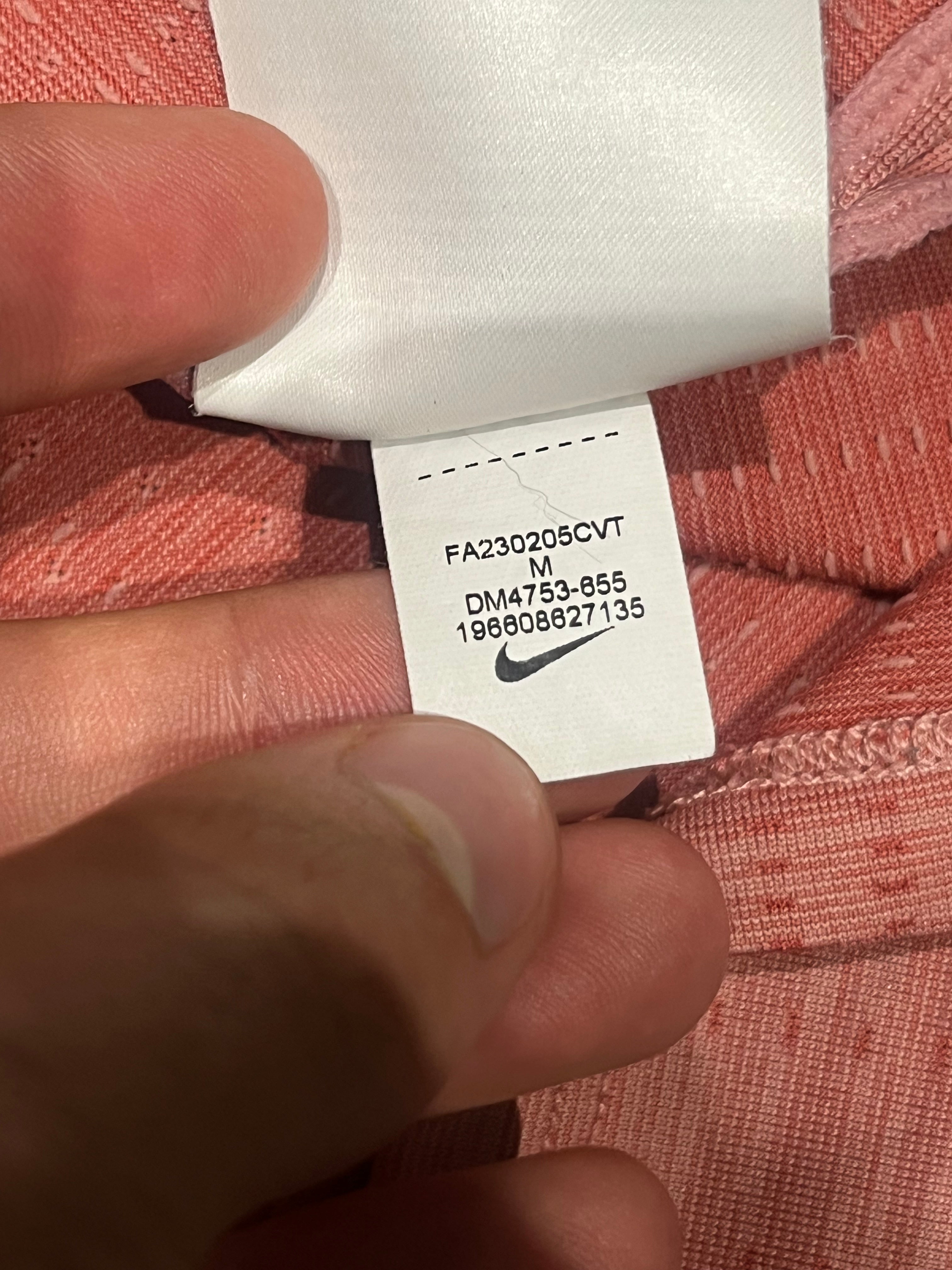 Peach Nike Dri Fit ADV Running T Shirt
