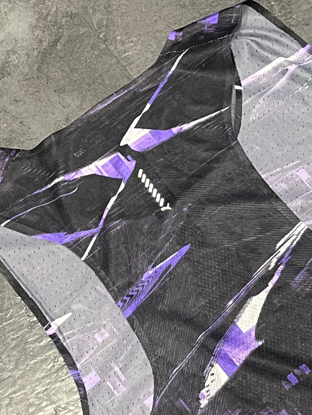 Black & Purple Puma Men’s Ultraspun Racing Singlet