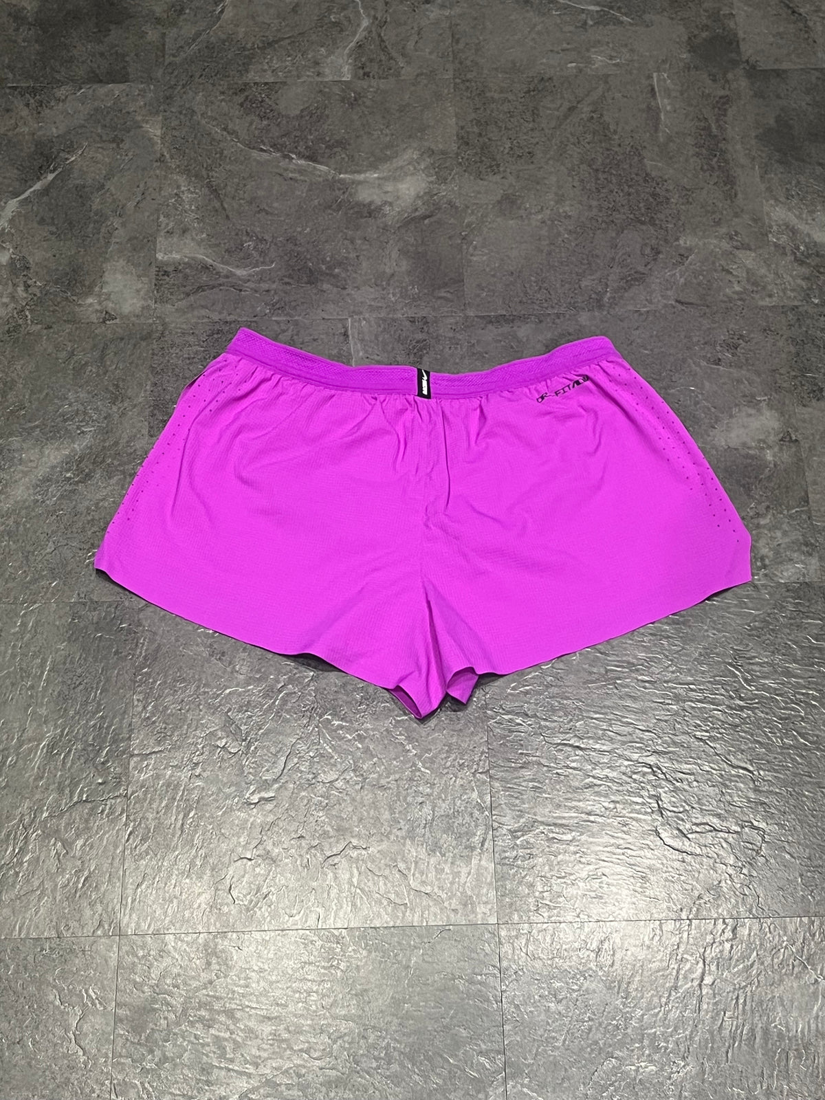 Purple Nike Men’s Dri Fit ADV Aeroswift 2” Racing Split Shorts