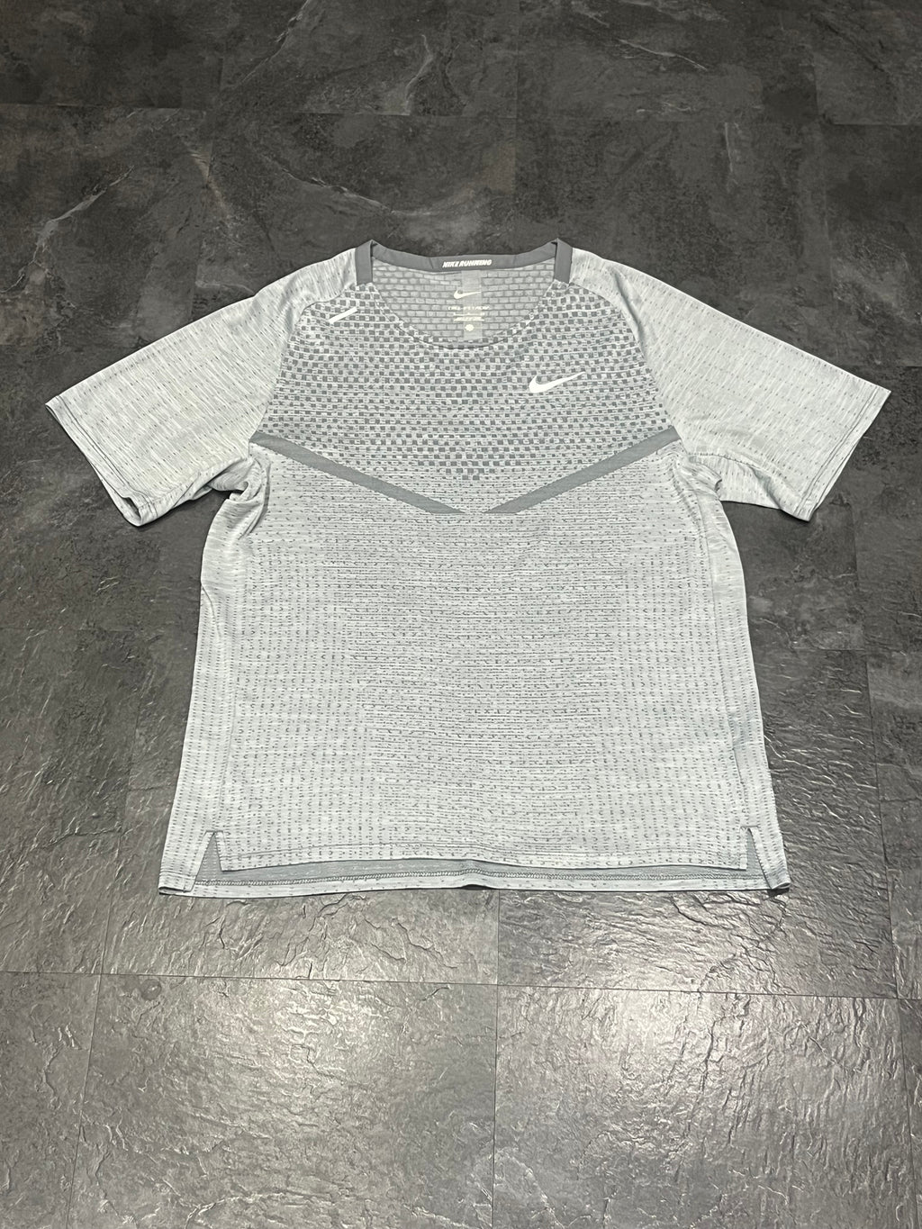 Grey Nike Men’s Dri Fit ADV Running T Shirt