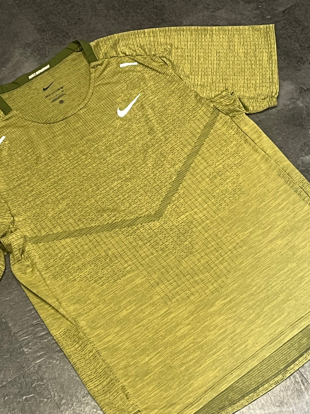 Green Nike Men’s Dri Fit ADV Running T Shirt