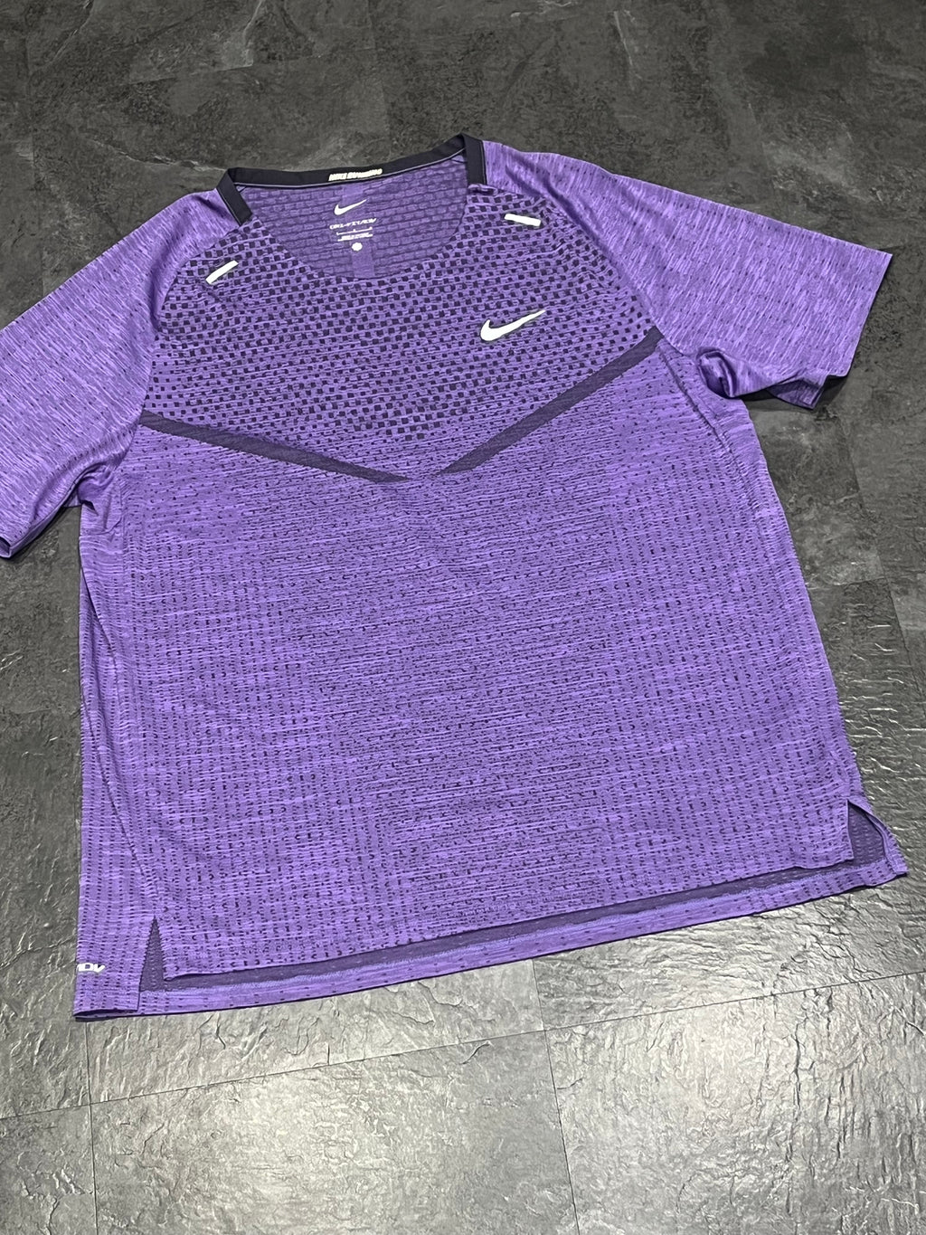 Purple Nike Men’s Dri Fit ADV Running T Shirt