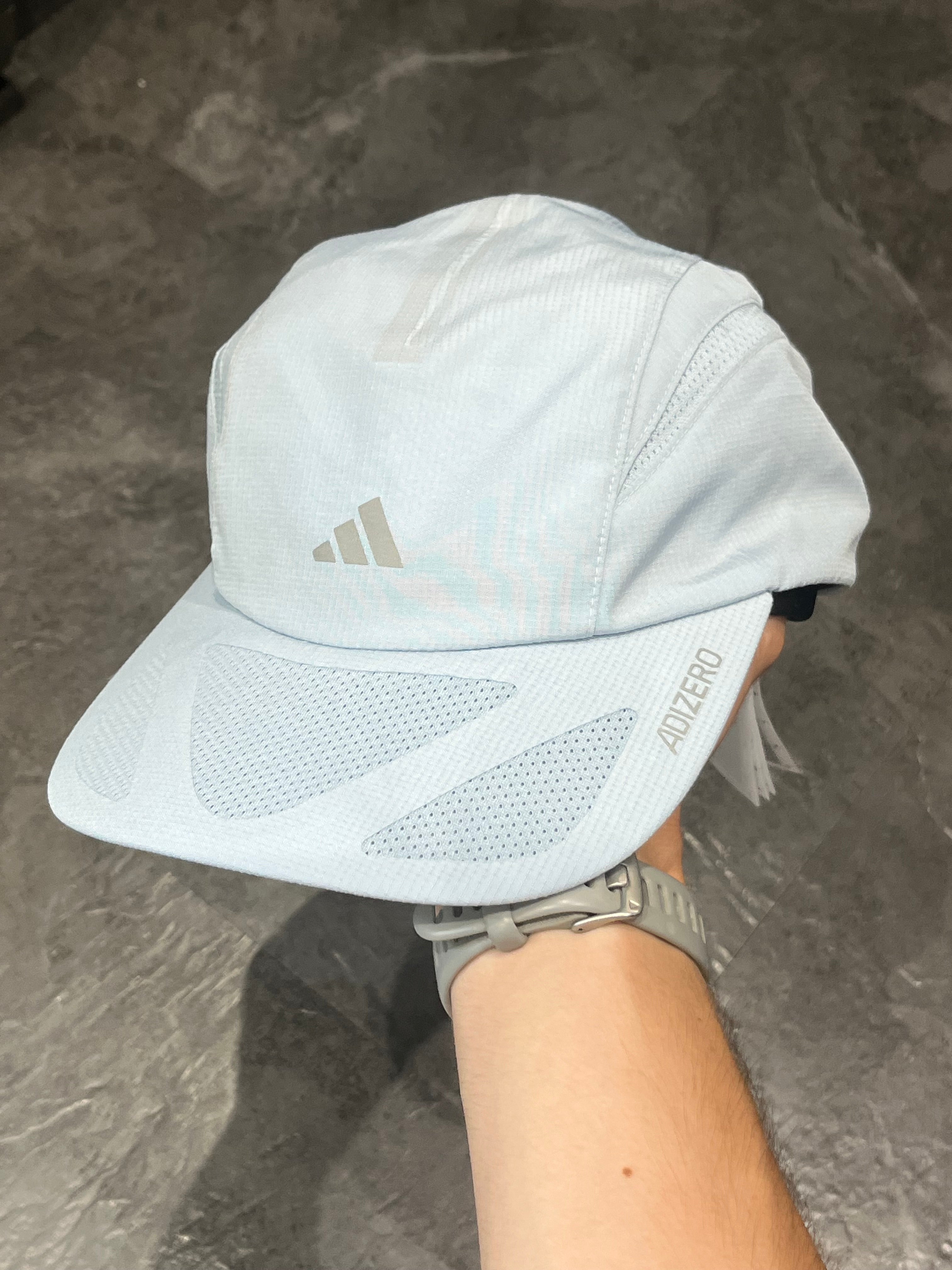 Light Blue Adidas Adizero Women’s Running Cap
