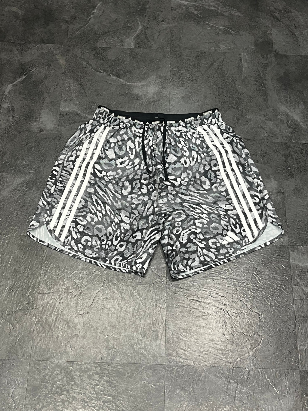 Grey/Black Adidas Men’s Own The Run Japan Exclusive 5” Brief Lined Running Shorts