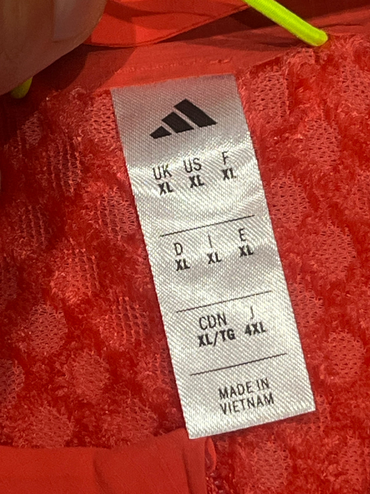 Red Adidas Adizero Men’s 2025 Promo Pro Elite Windrunner