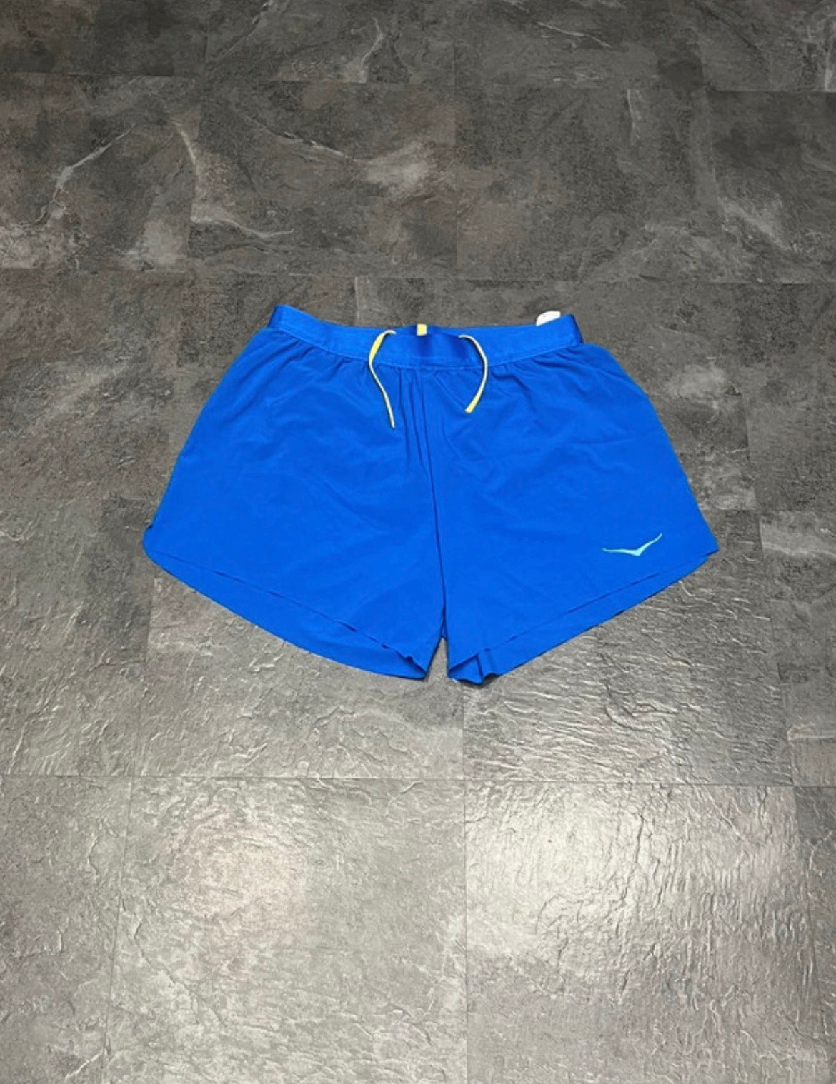 Blue HOKA Men’s Glide Raceday 5” Running Shorts