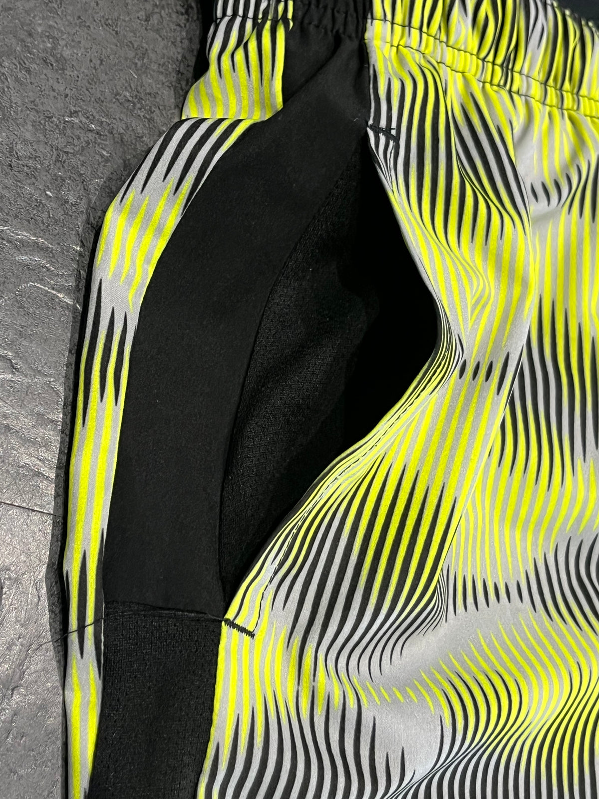 Yellow Nike Men’s “Festival” Challenger 7” Brief Lined Running Shorts