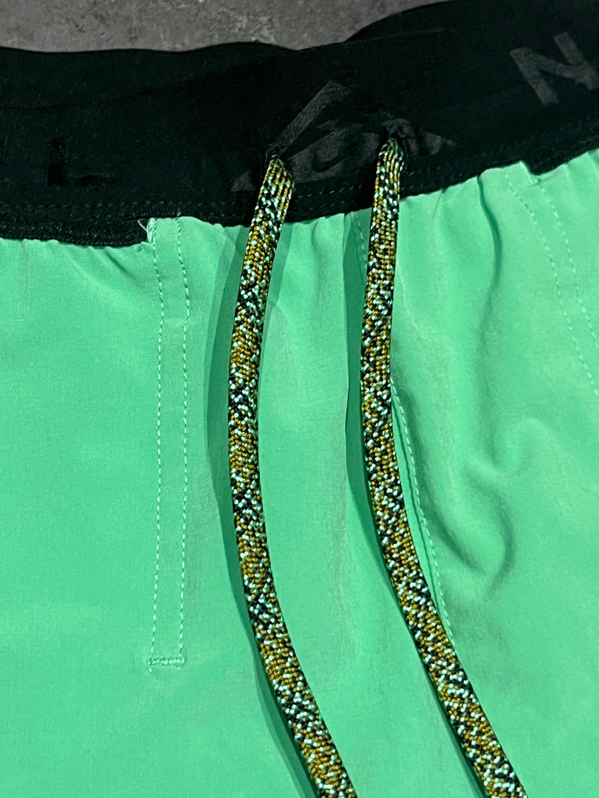 Mint Nike Men’s Dri Fit Trail “Second Sunrise” 7” Brief Lined Running Shorts