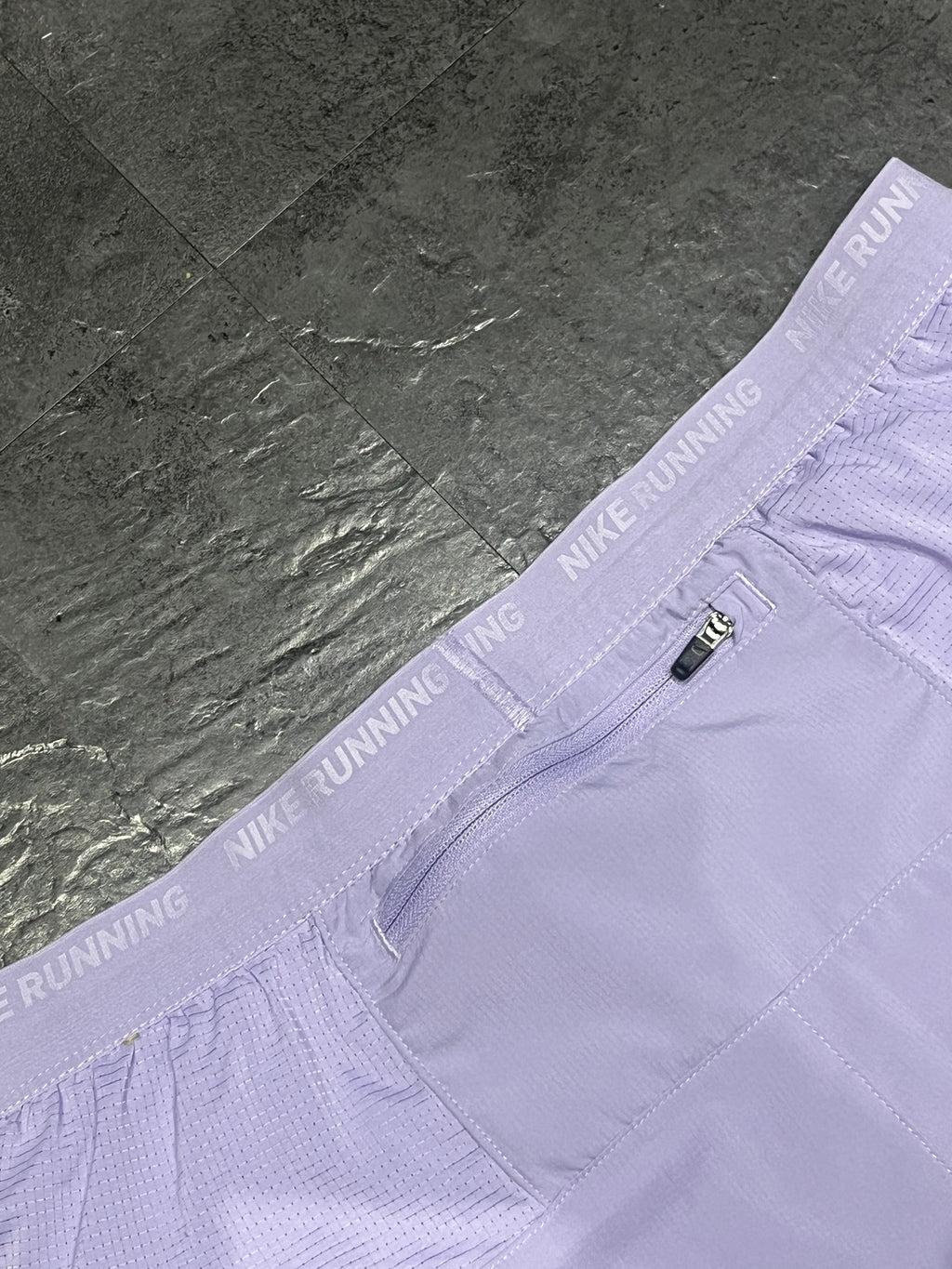 Light Purple Nike Men’s Dri Fit Flex Stride 7” Brief Lined Running Shorts