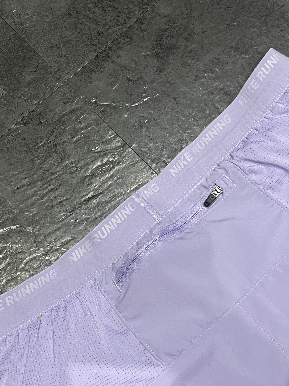 Light Purple Nike Men’s Dri Fit Flex Stride 7” Brief Lined Running Shorts