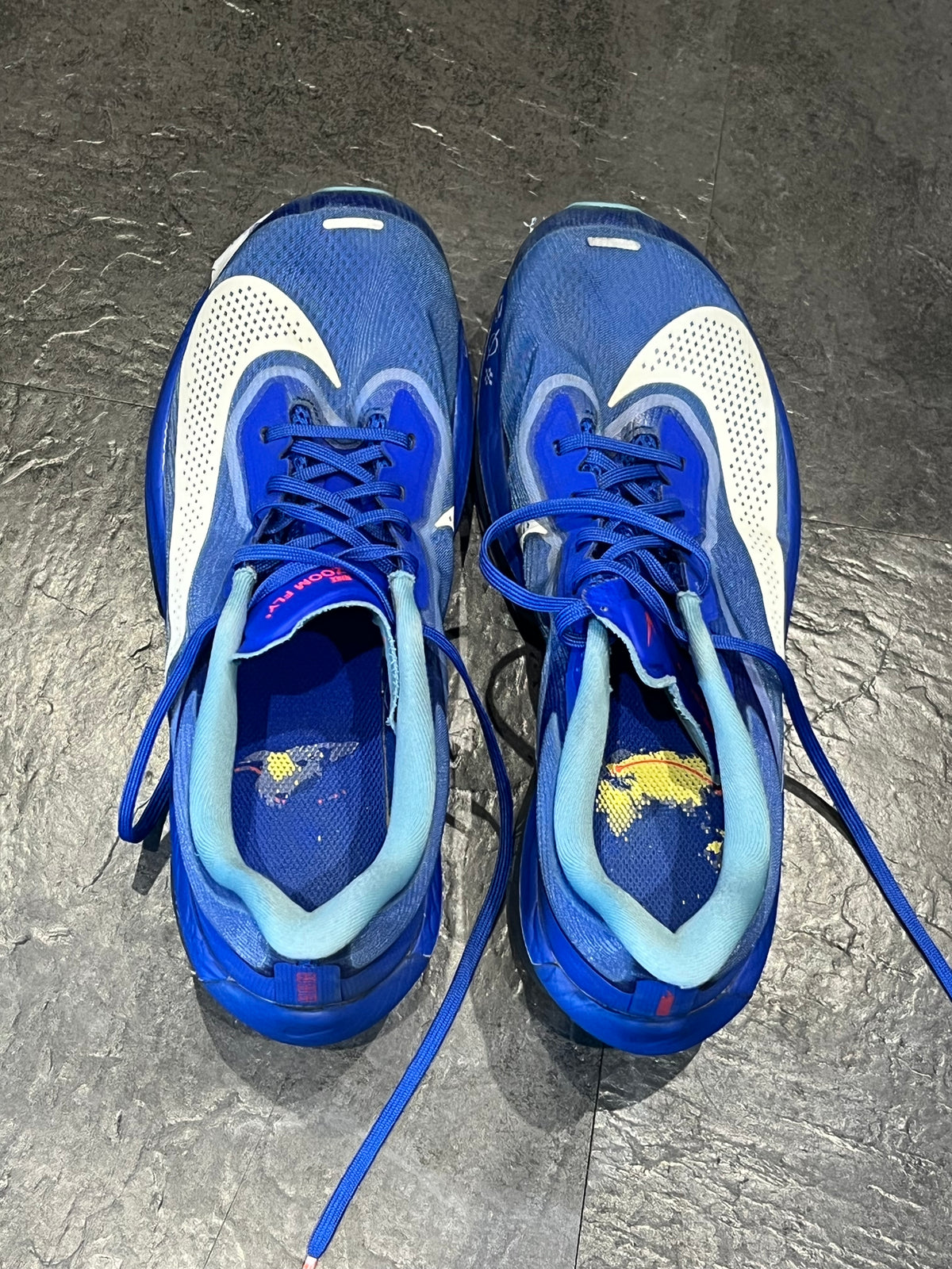 Blue Nike Zoom Fly 6 - Size 8