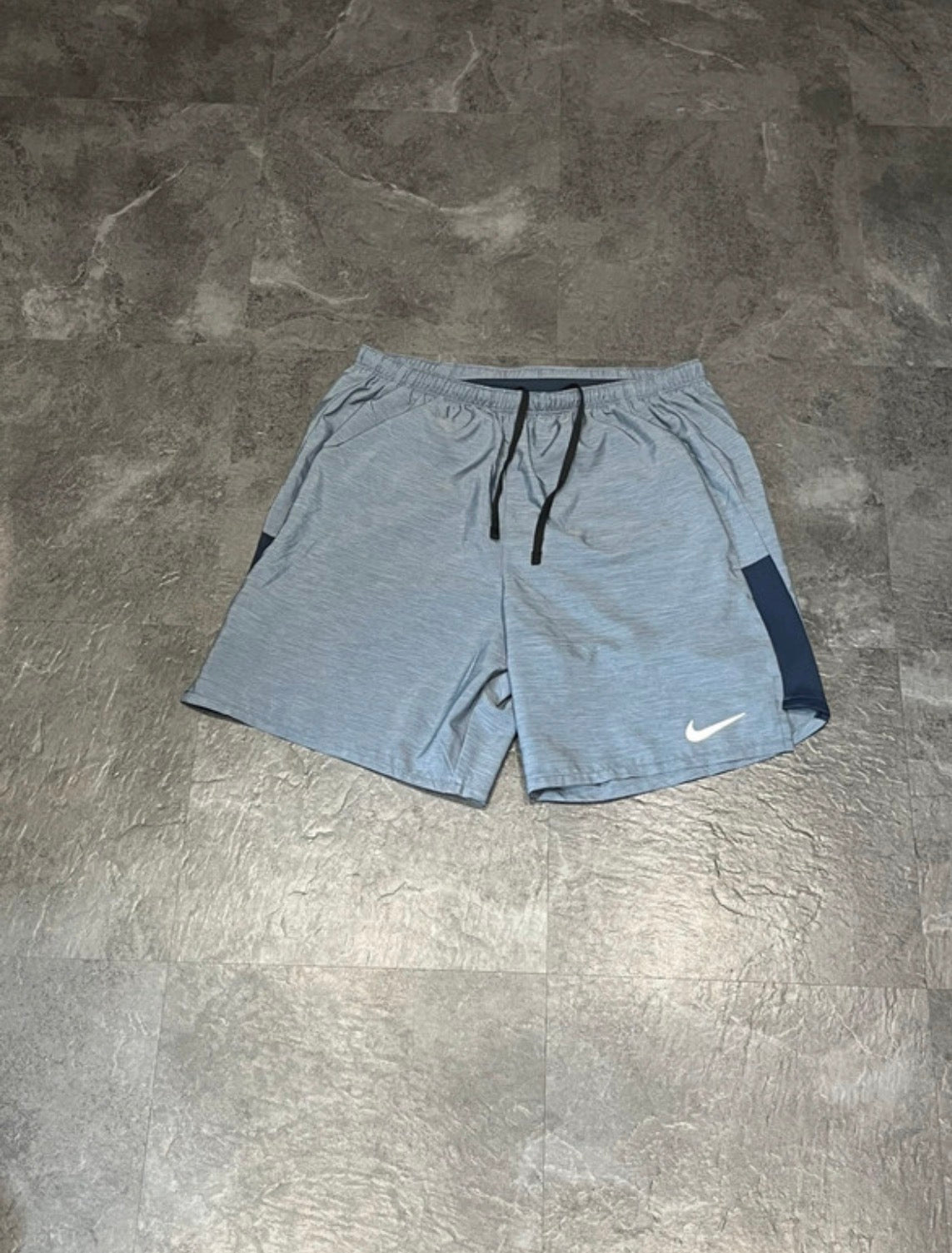 Light Blue Nike Mens Dri Fit Challenger 7” Running Shorts