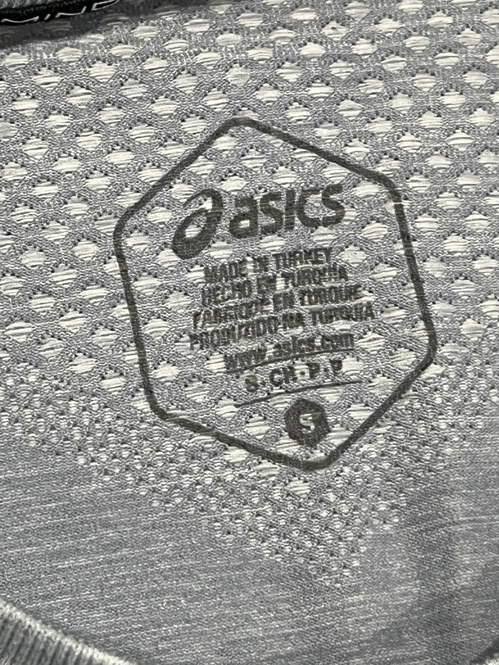 Grey & Black ASICS Men’s Seamless SS T Shirt