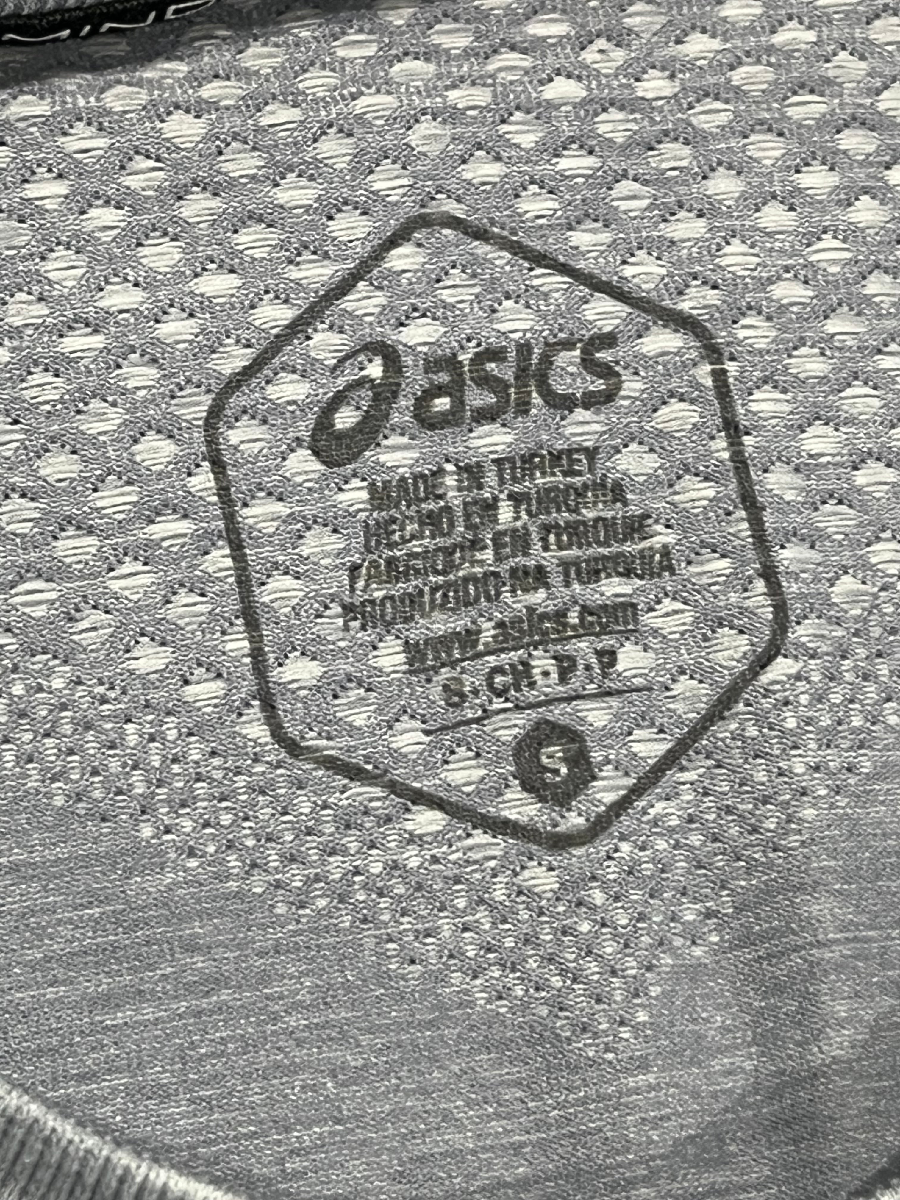 Grey & Black ASICS Men’s Seamless SS T Shirt