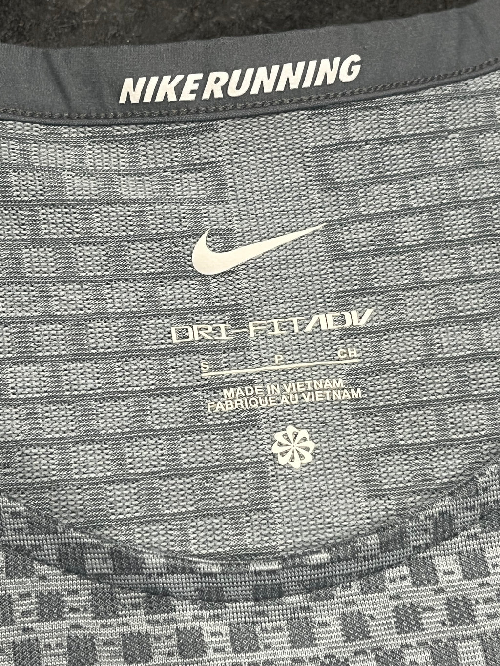 Grey Nike Men’s Dri Fit ADV Running T Shirt