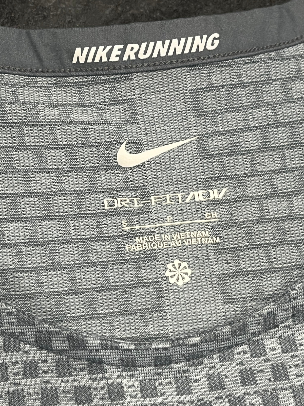 Grey Nike Men’s Dri Fit ADV Running T Shirt