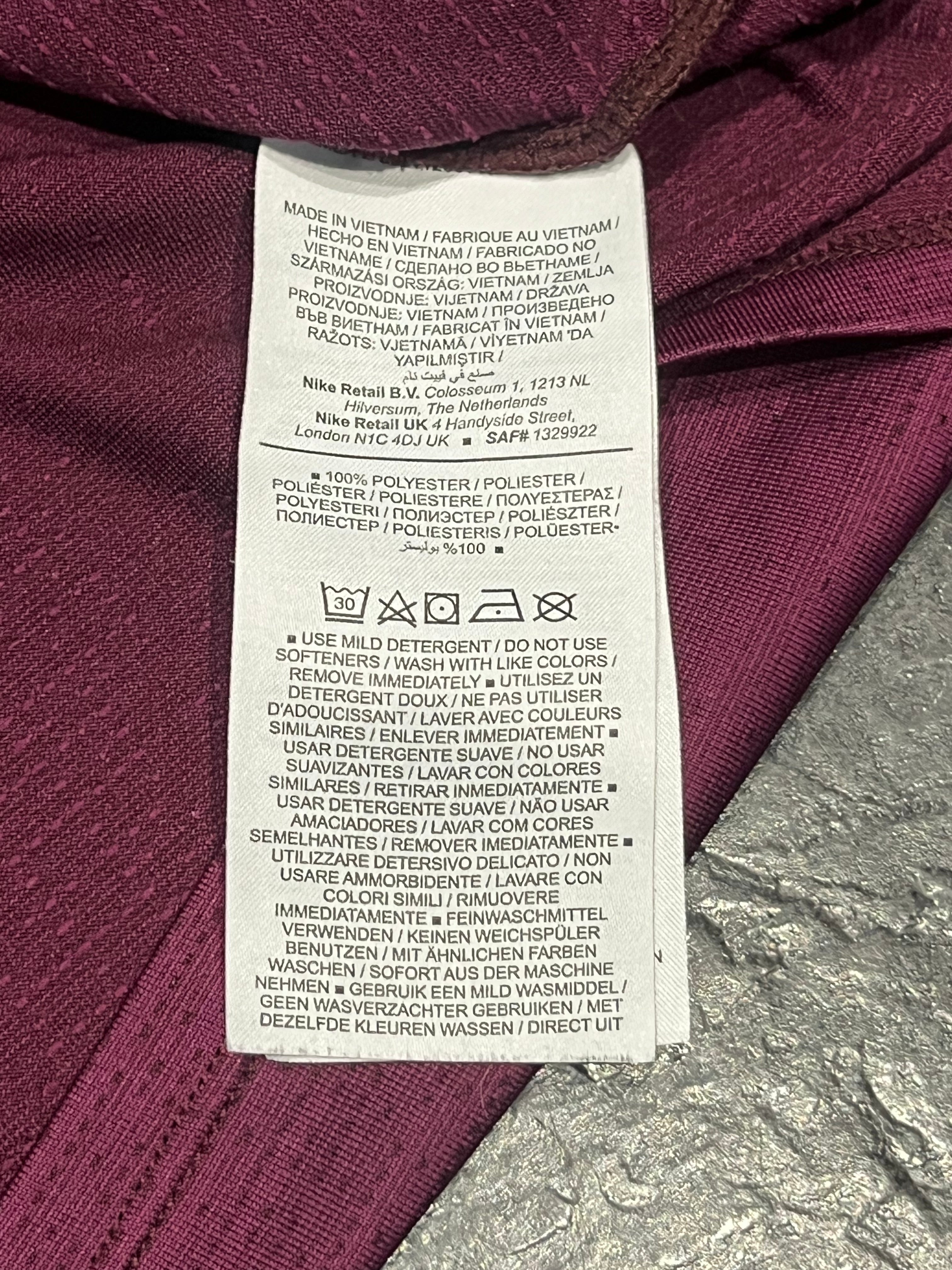 Plum Nike Men’s Dri Fit ADV Running T Shirt