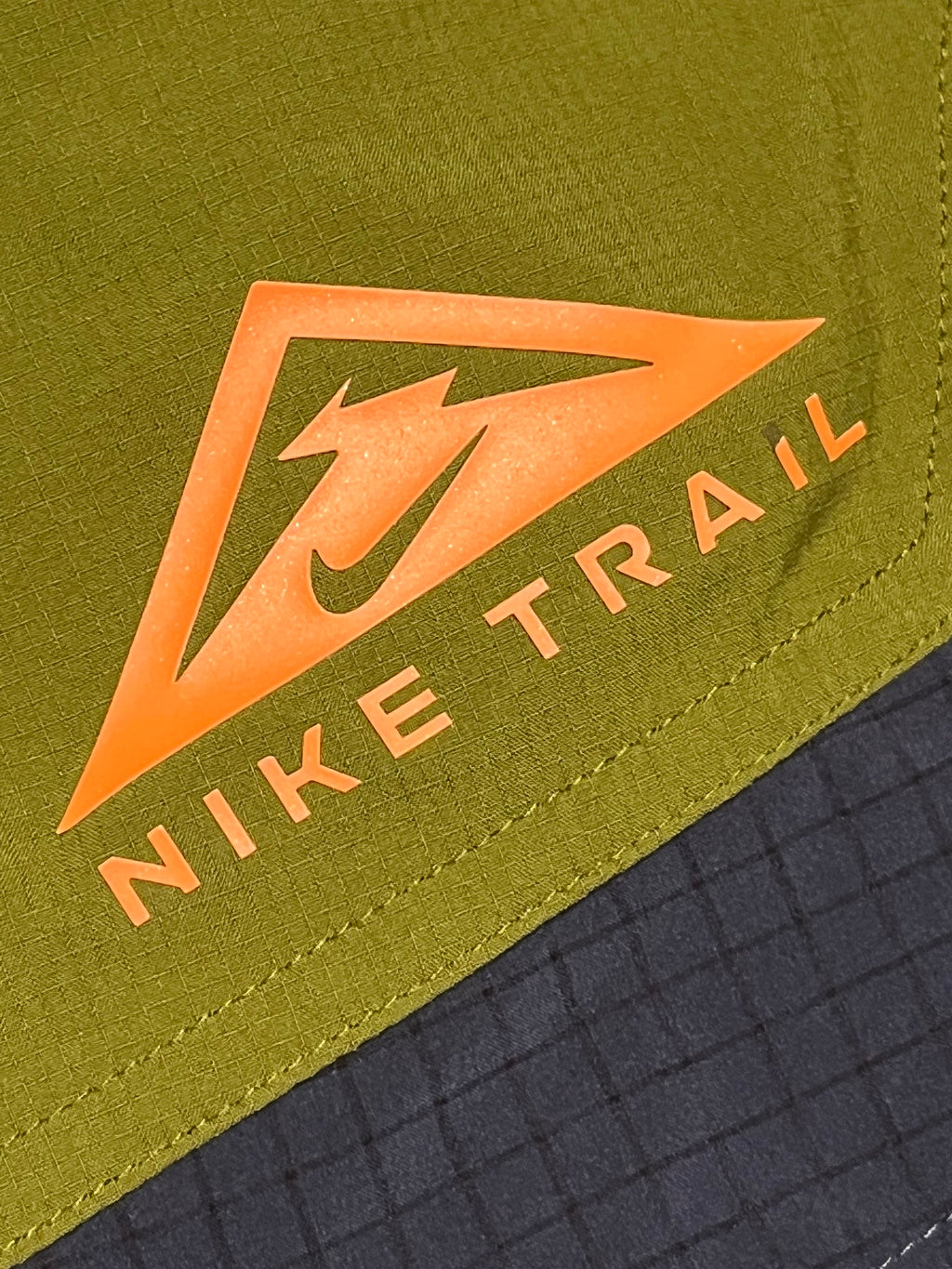 Olive & Dark Purple Nike Men’s Dri Fit Trail 5” Brief Lined Running Shorts