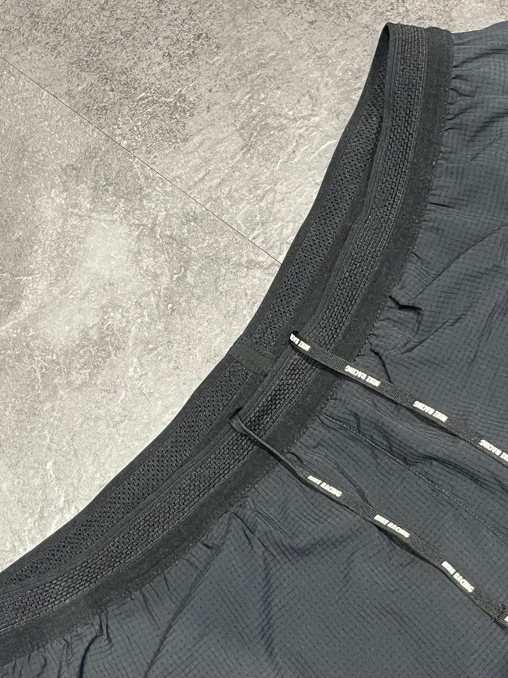 Black/White Nike Men’s Dri Fit ADV Aeroswift 4” Racing Split Shorts