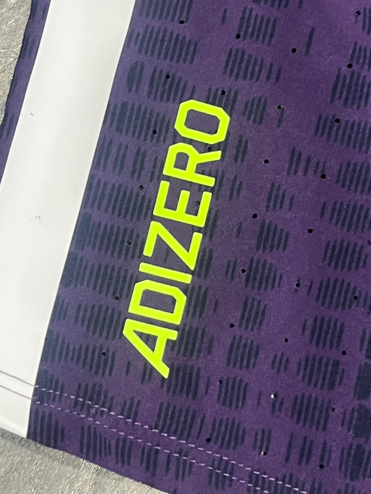 Purple Adidas Adizero Men’s Promo Racing Singlet