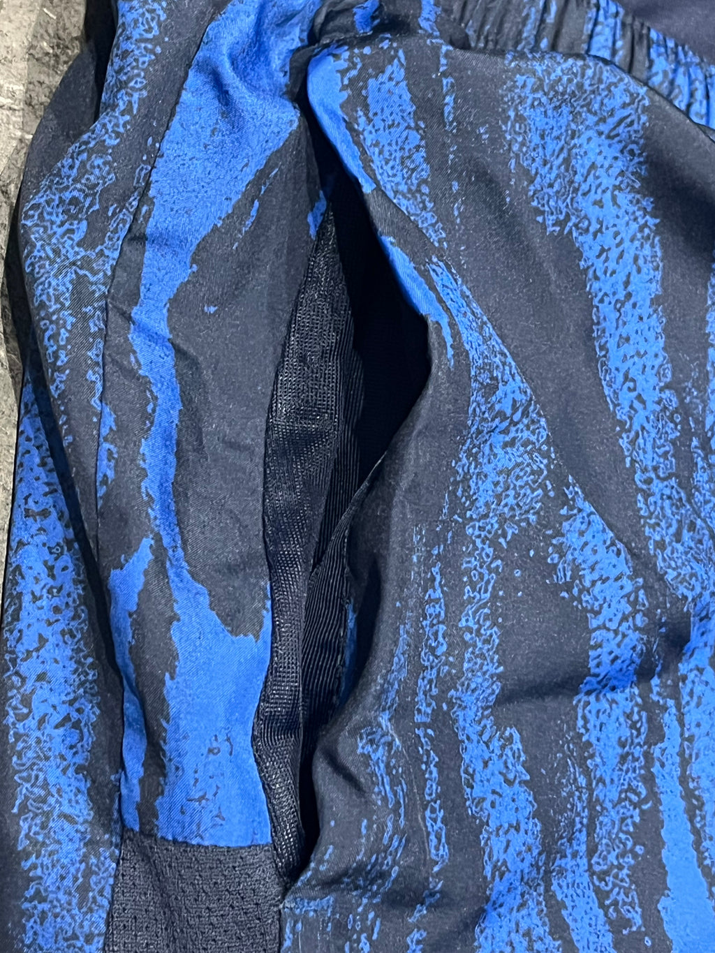 Blue/Black Nike Men’s Dri Fit Challenger Wild 7” Brief Lined Running Shorts