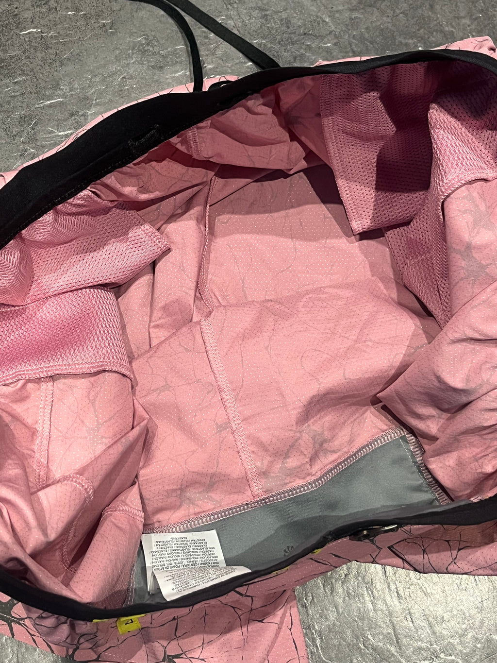 Pink/Black Nike Men’s Dri Fit Stride D.Y.E 7” Running Shorts