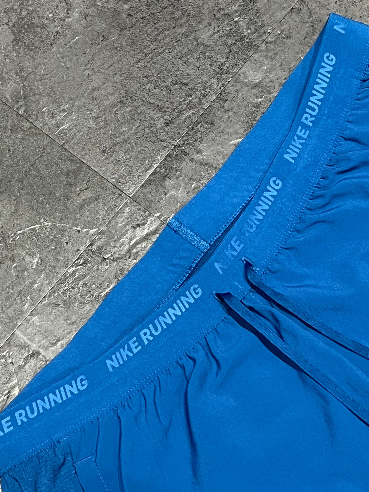 Blue Nike X Blue Ribbon TC Men’s Dri Fit Flex Stride 5” Brief Lined Running Shorts