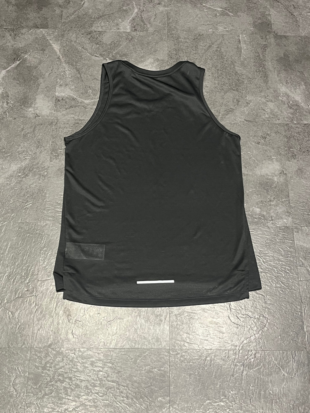Black Nike Men’s Dri Fit Miler Running Vest