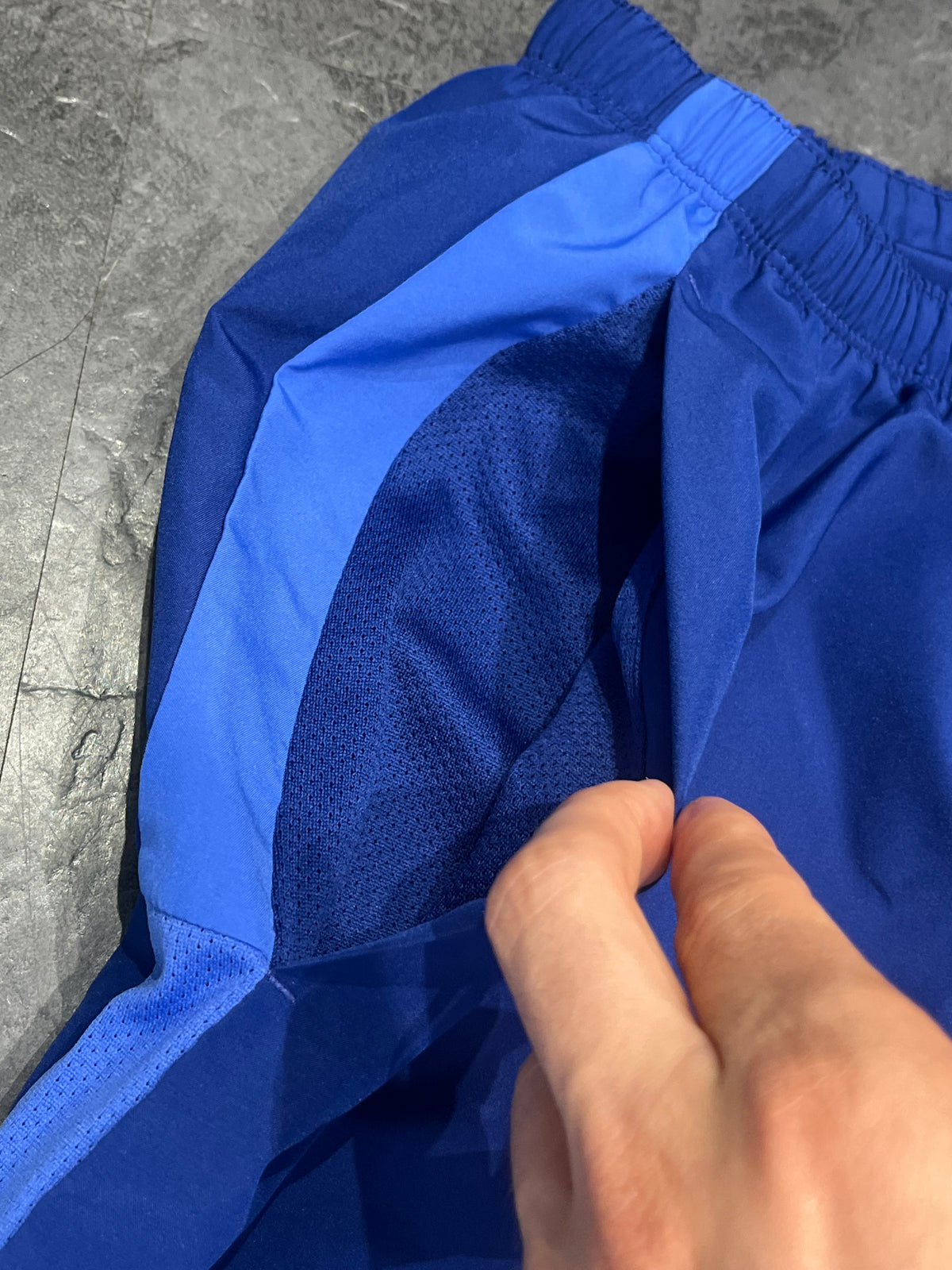 Blue Nike Men’s Dri Fit Wild Run Challenger 7” Shorts